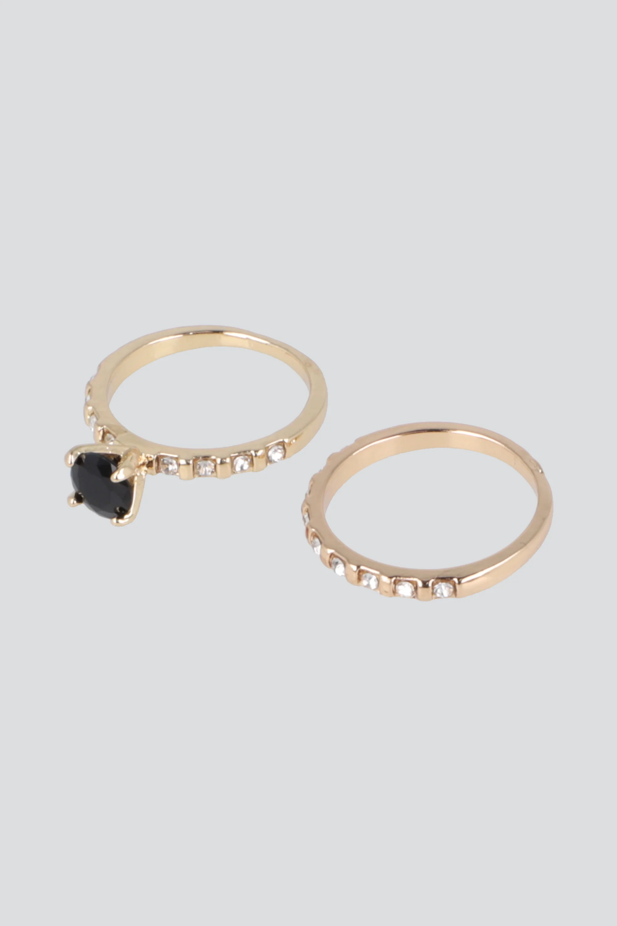 2 P Anillos Circulo Cristal - Image 2