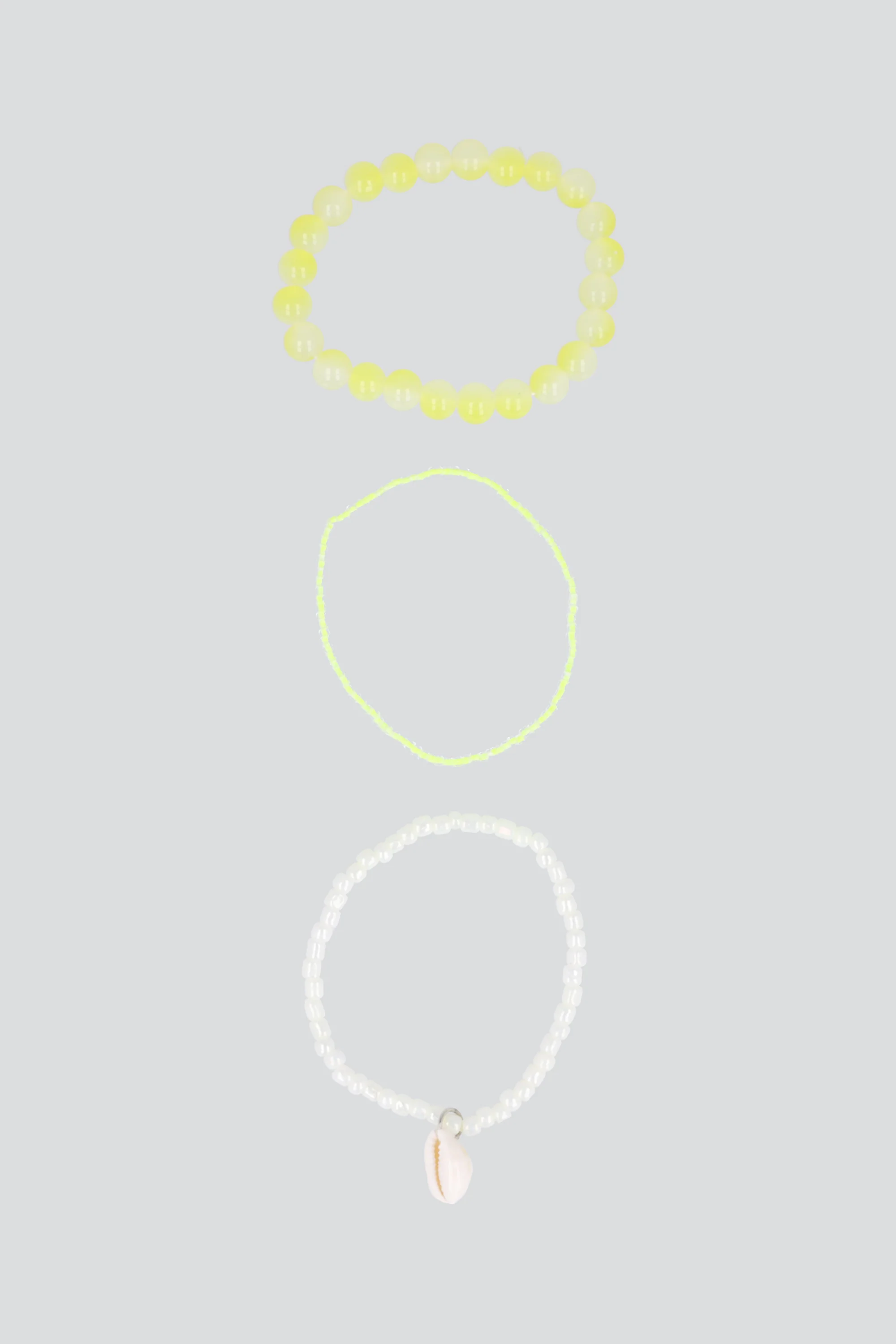 3 PULSERAS BEADS CONCHA - Image 2