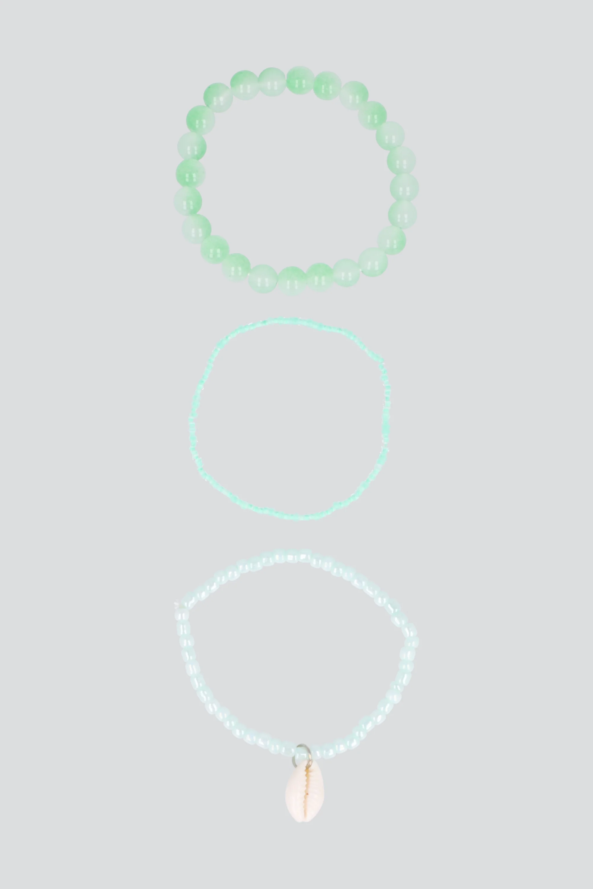 3 PULSERAS BEADS CONCHA - Image 2
