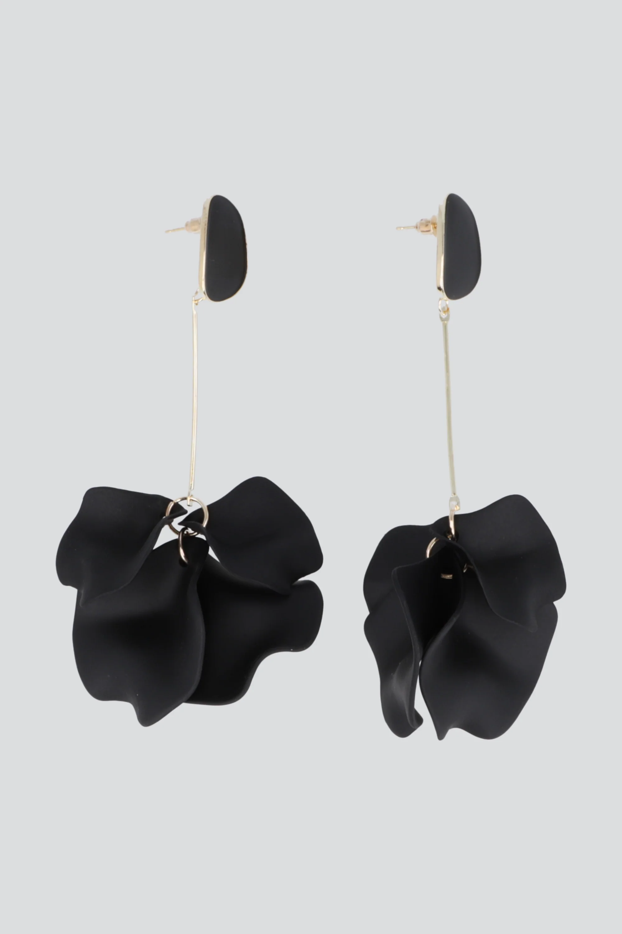 Aretes Largos Pétalos