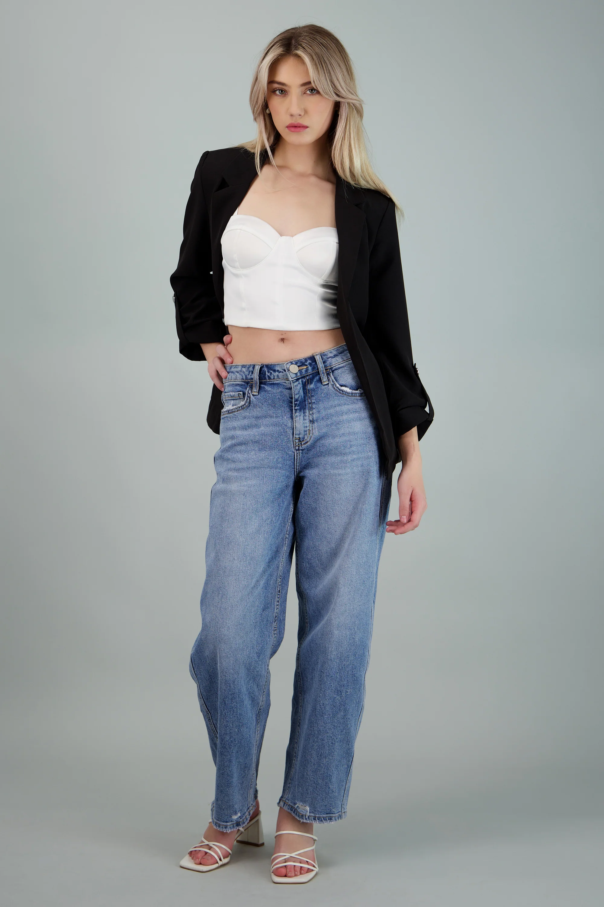 Blazer con elevador liso - Image 5