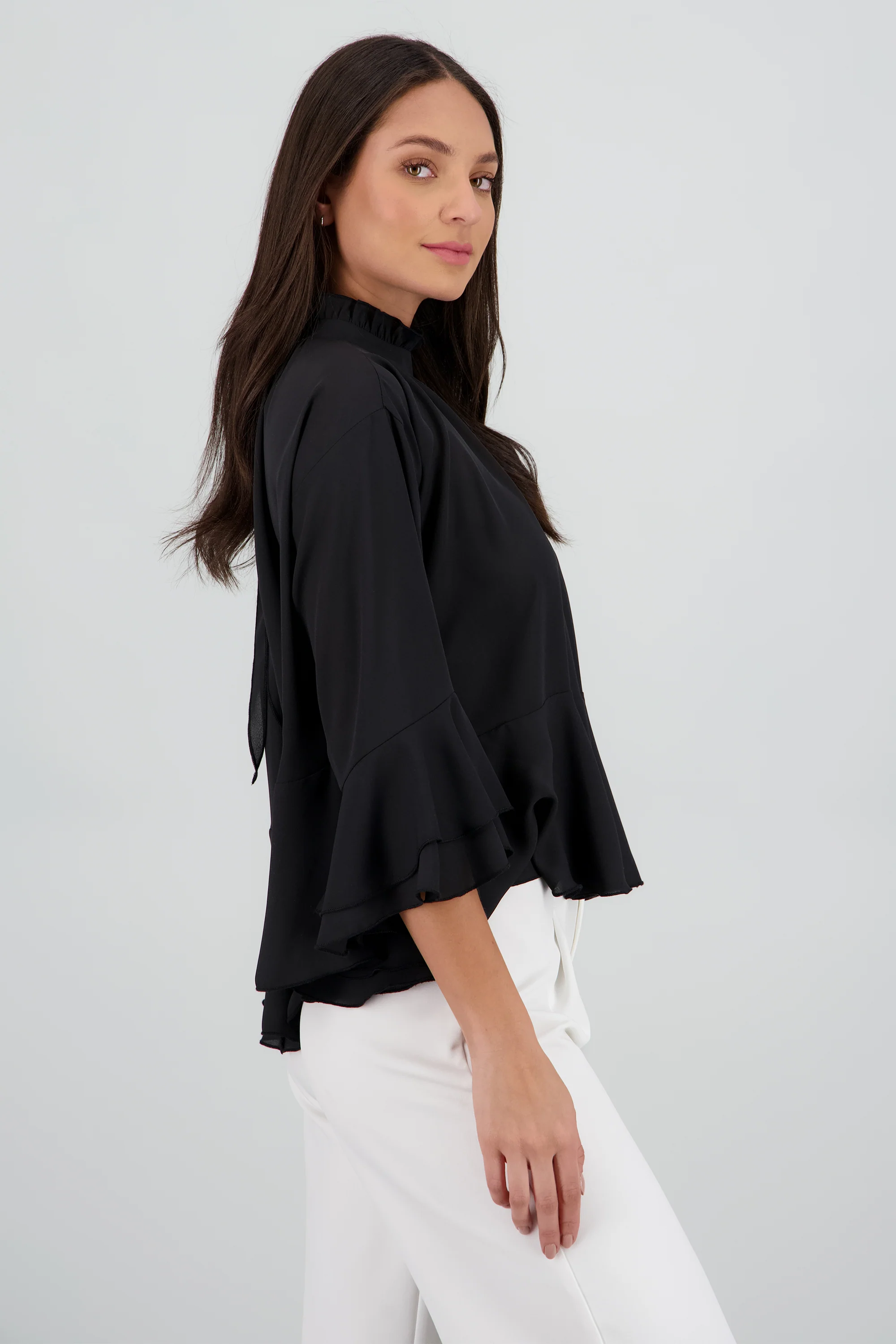 Blusa olanes capa de chiffon - Image 3