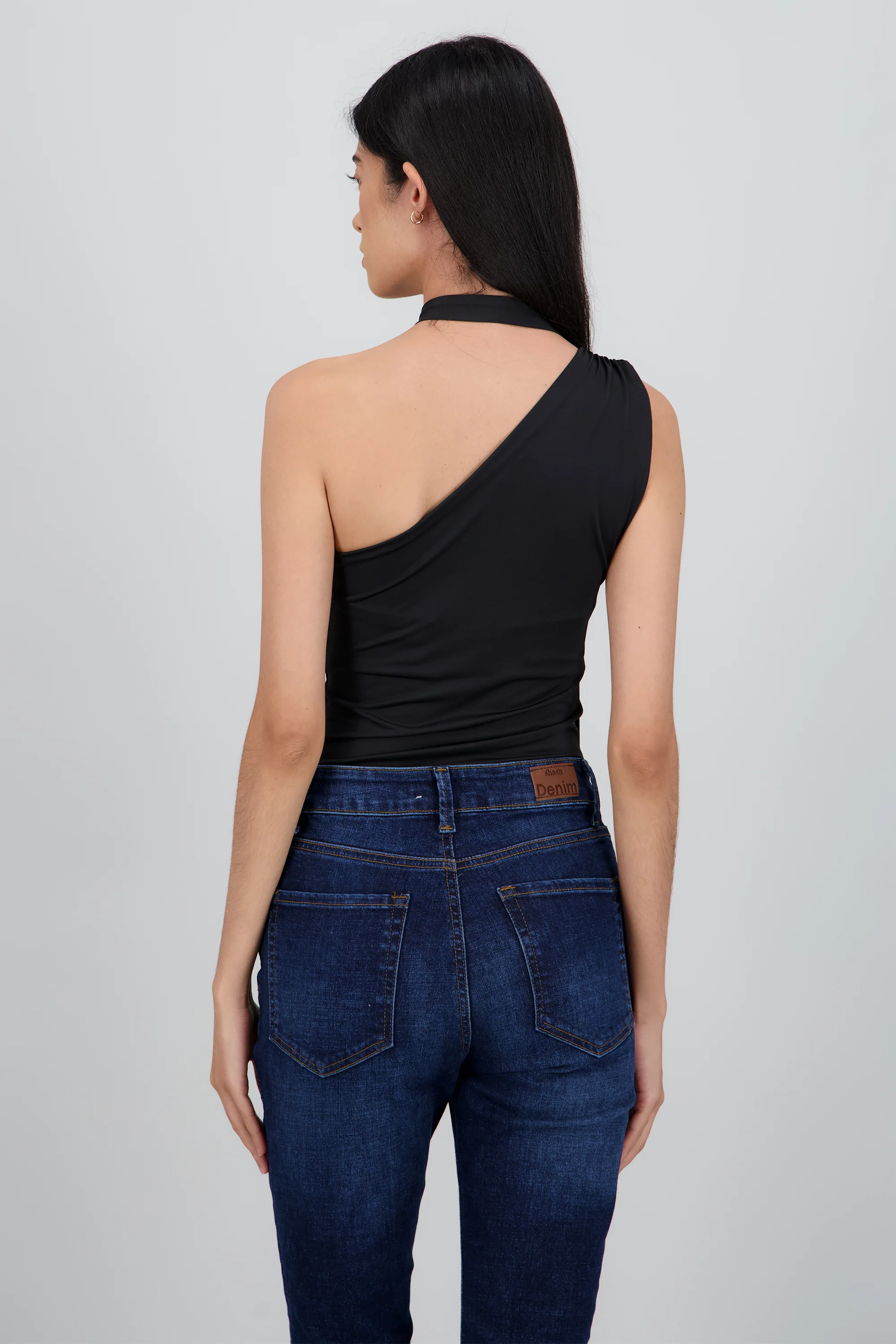 Body asimetrico sin mangas detalle lazo - Image 3