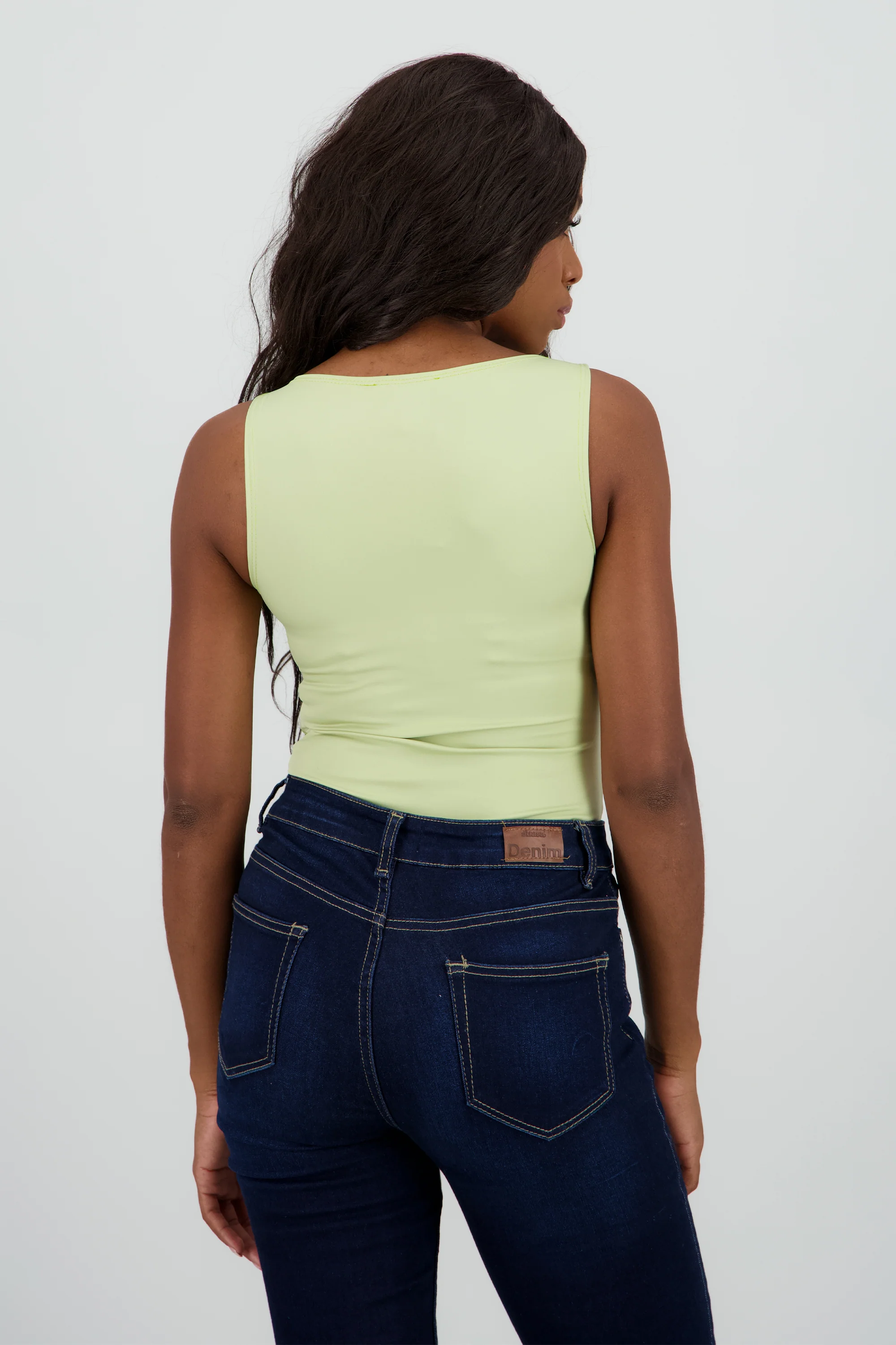 Body doble tela escote recto - Image 4