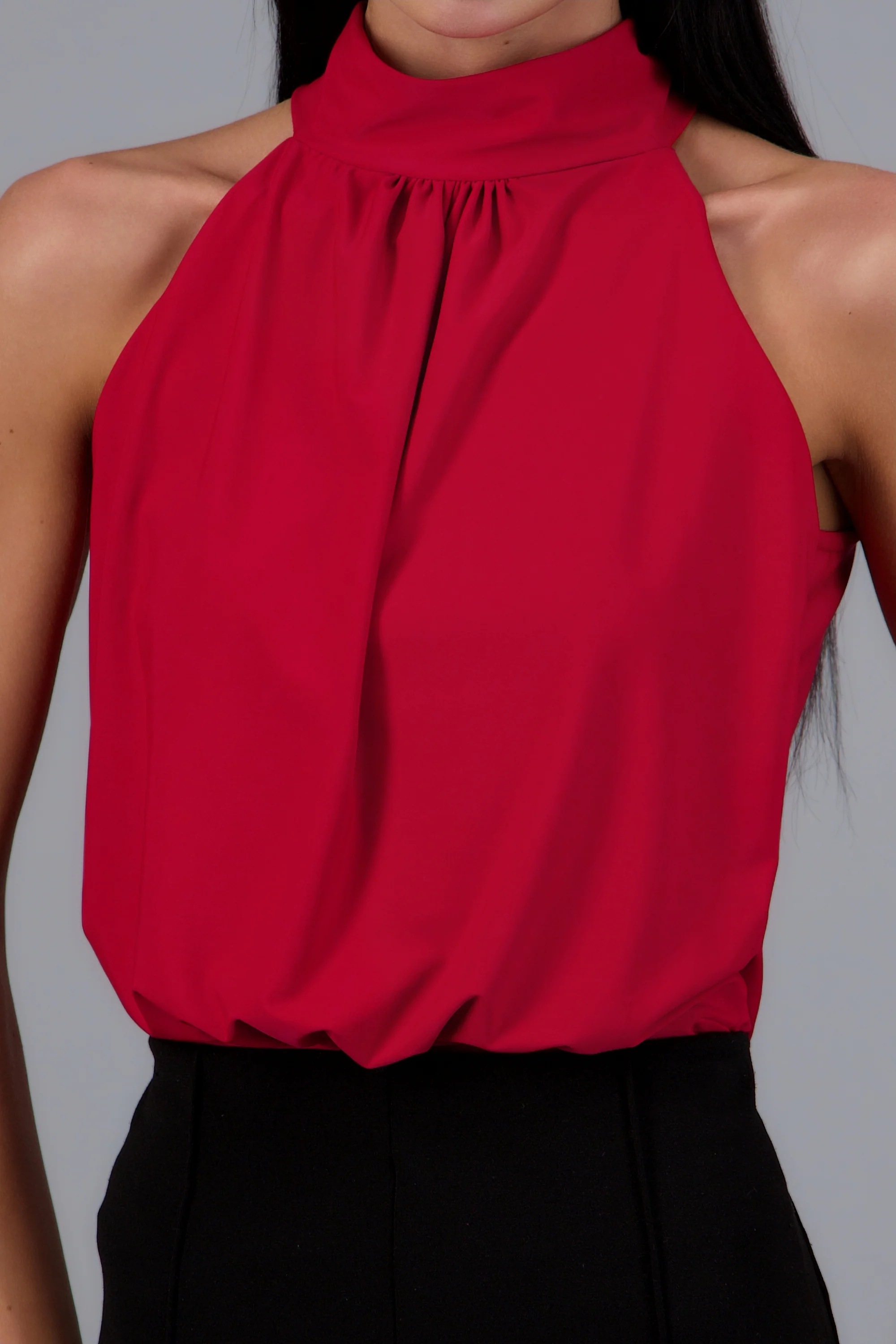 Body halter drapeado - Image 5