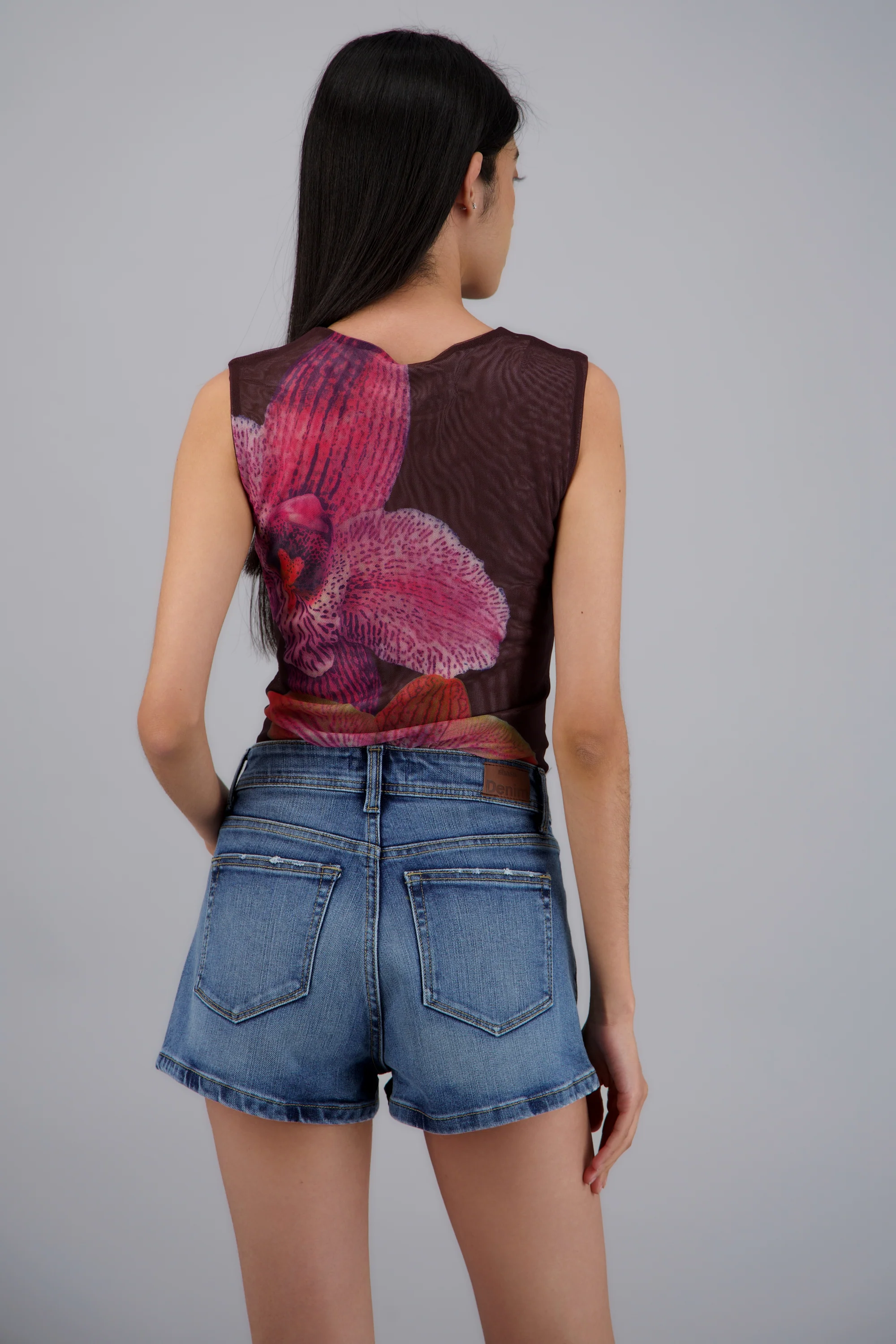 Body sin mangas maxi flores - Image 4