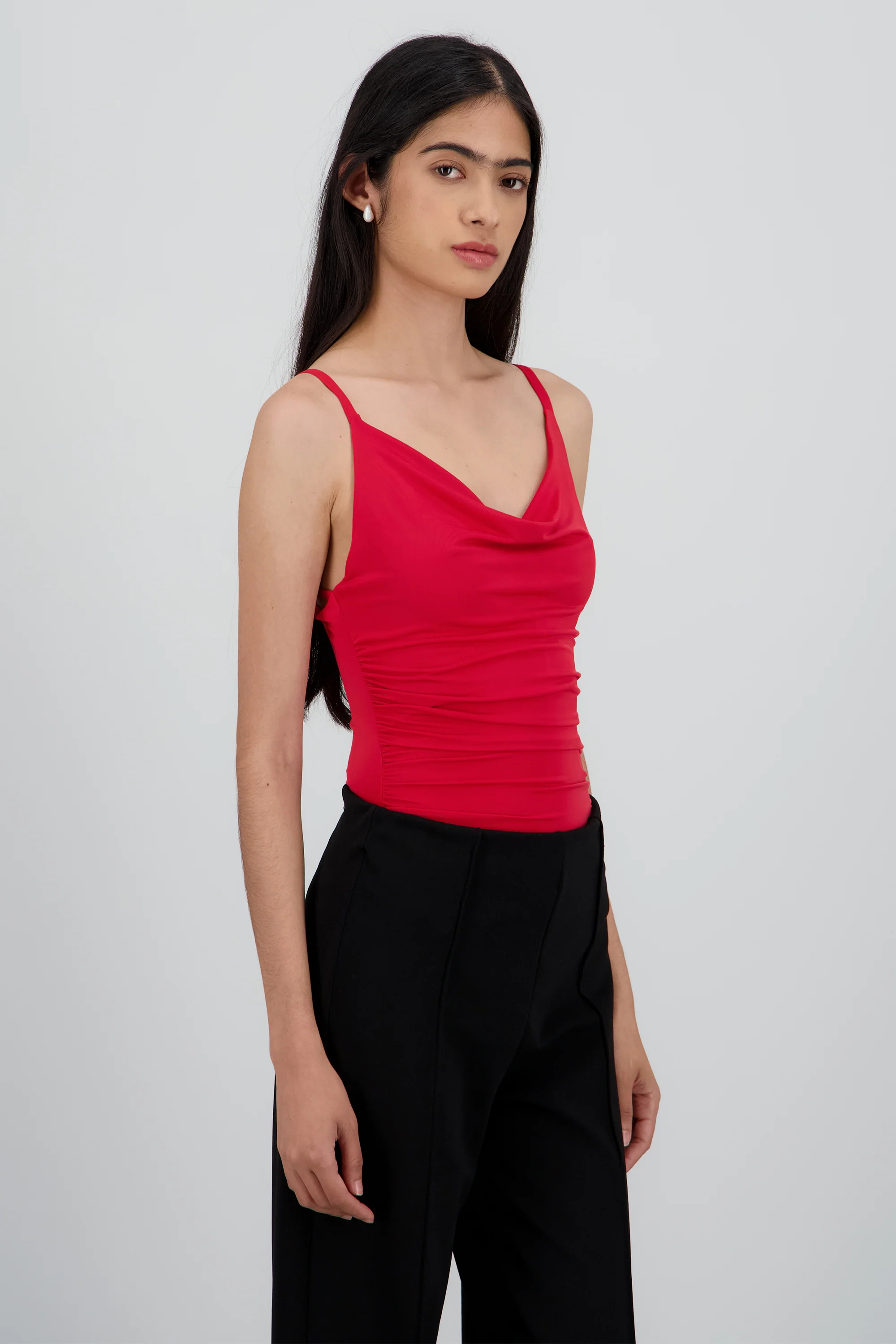 Body tirantes escote drapeado - Image 2