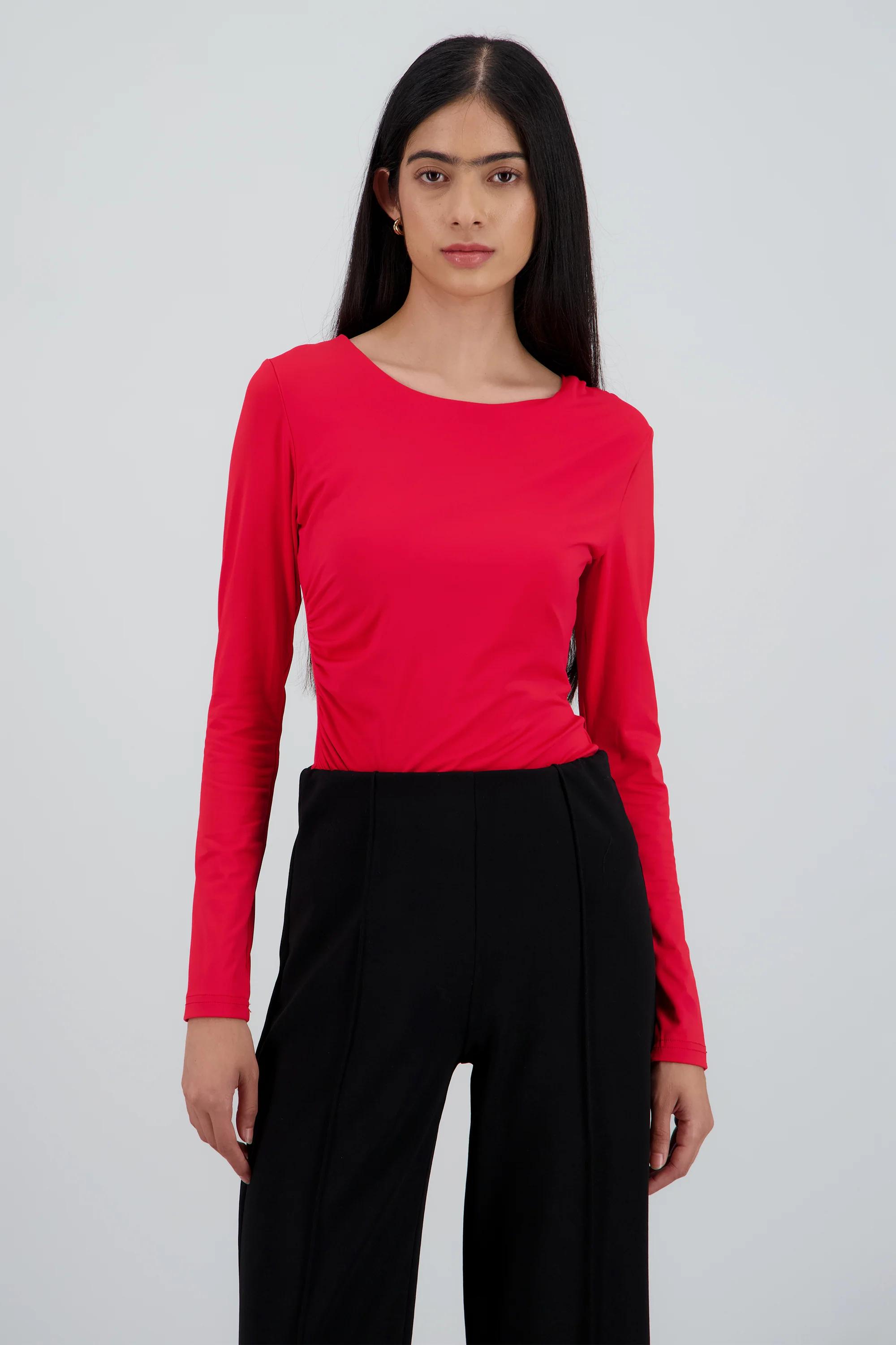 Bodysuit cuello redondo sin manga