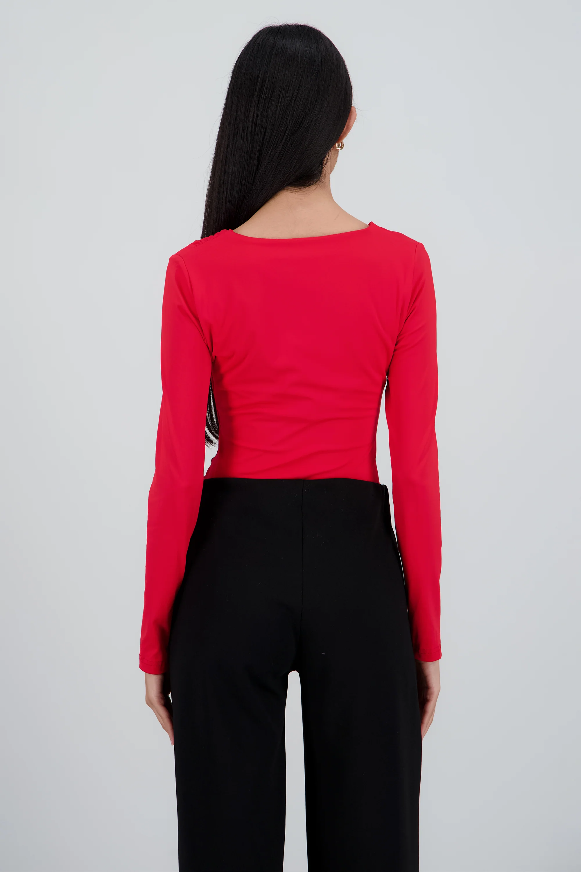 Bodysuit cuello redondo sin manga - Image 4
