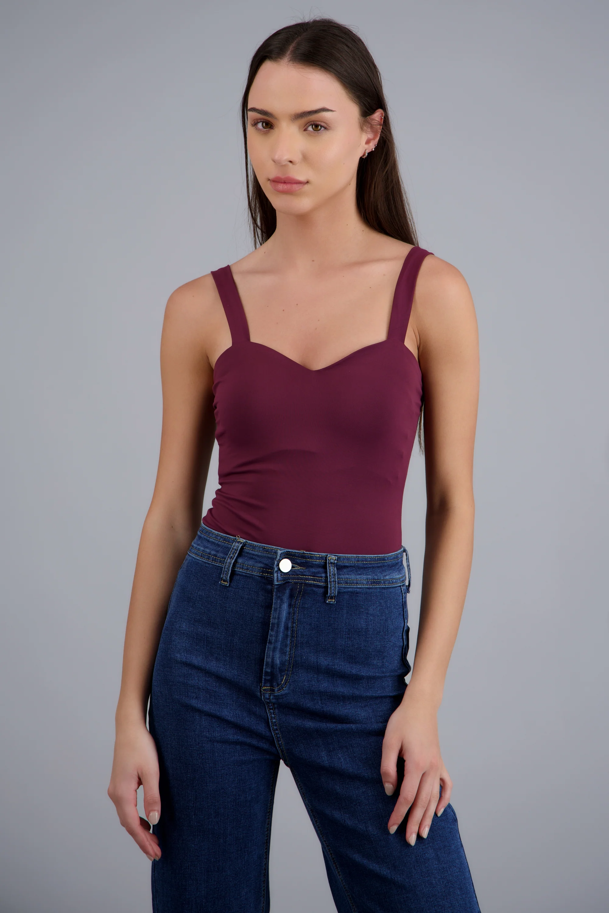 Bodysuit escote corazón