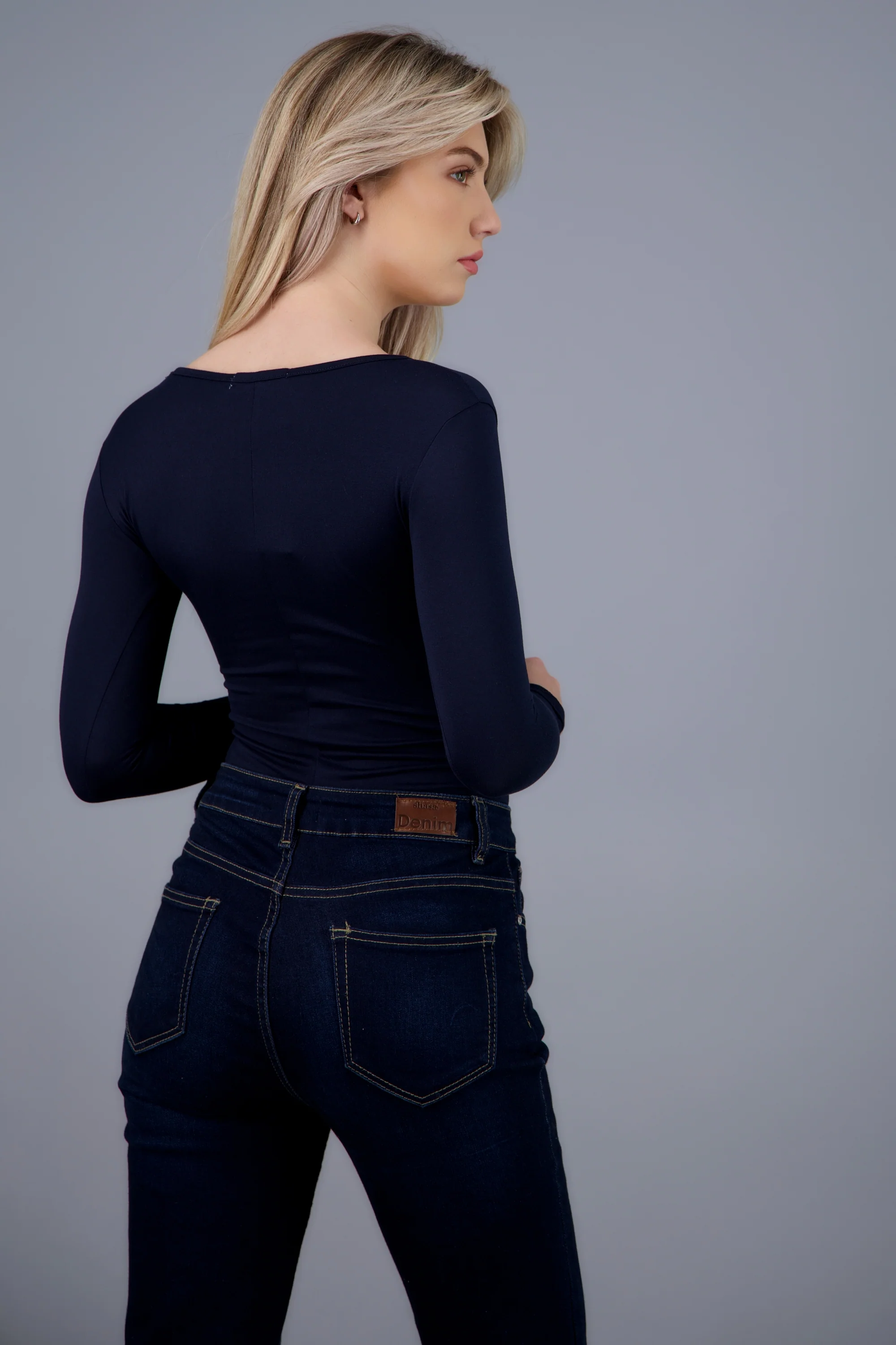 Bodysuit Liso Cuello Scoop - Image 3