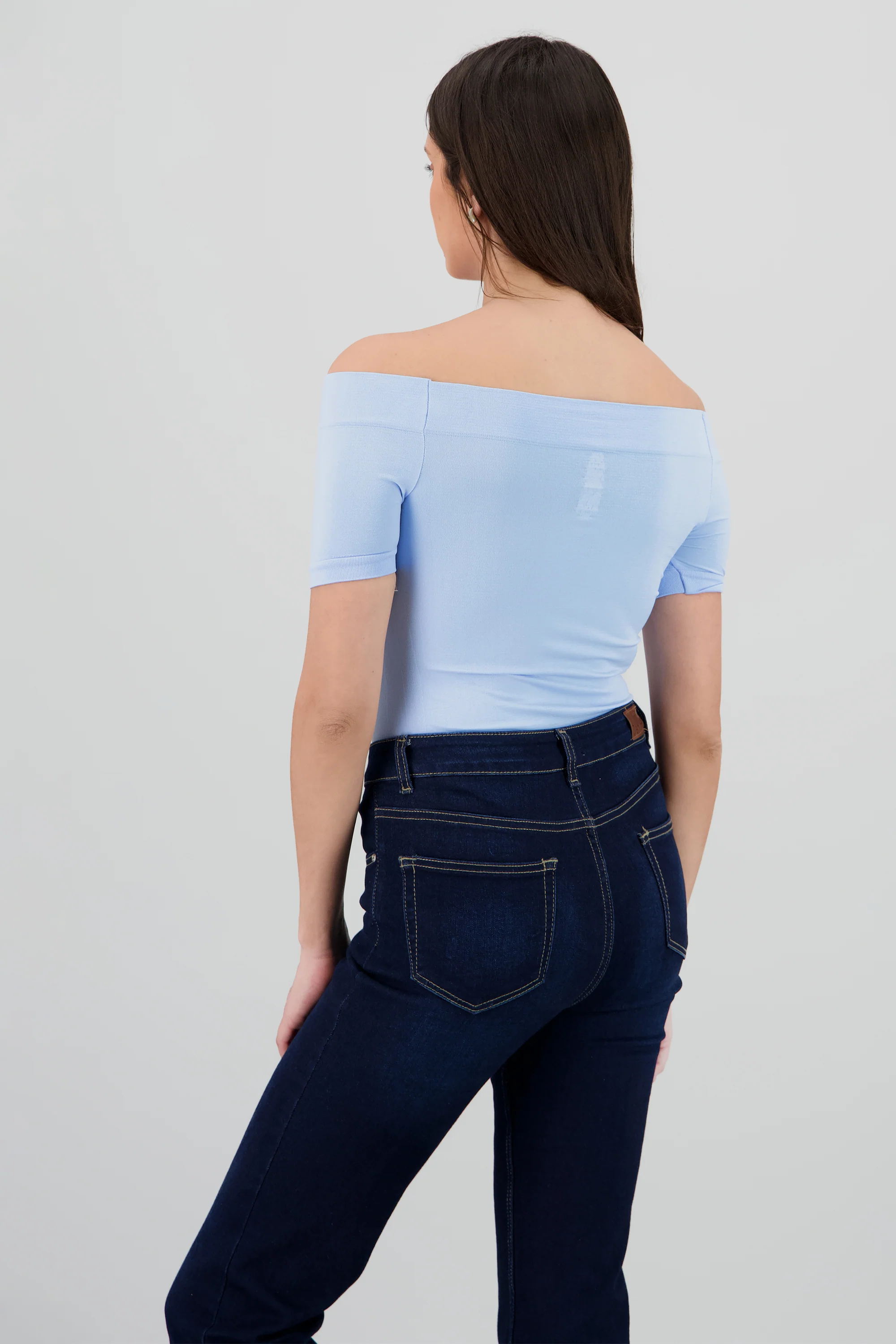 Bodysuit Liso Hombros Descubiertos - Image 4