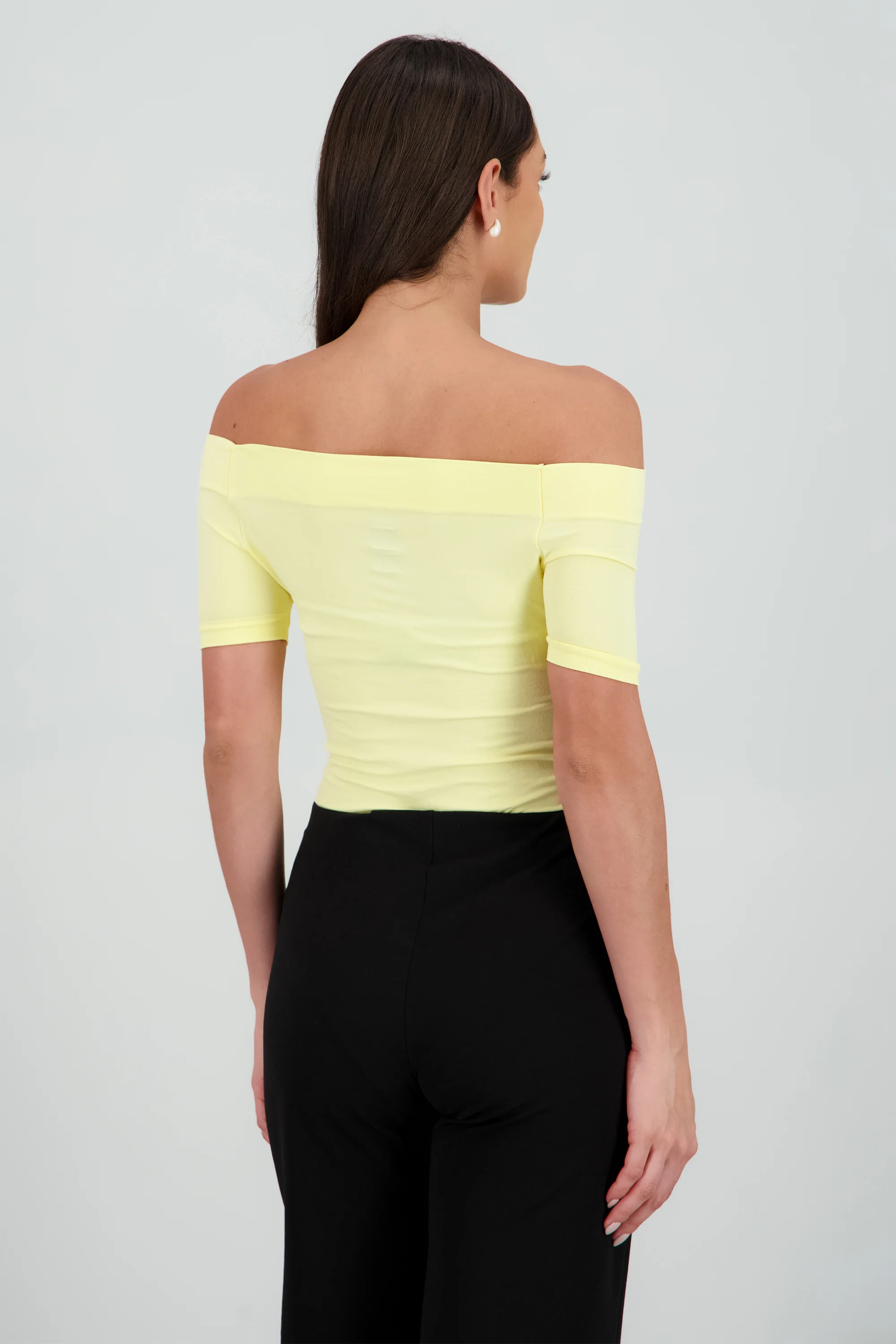 Bodysuit Liso Hombros Descubiertos - Image 4