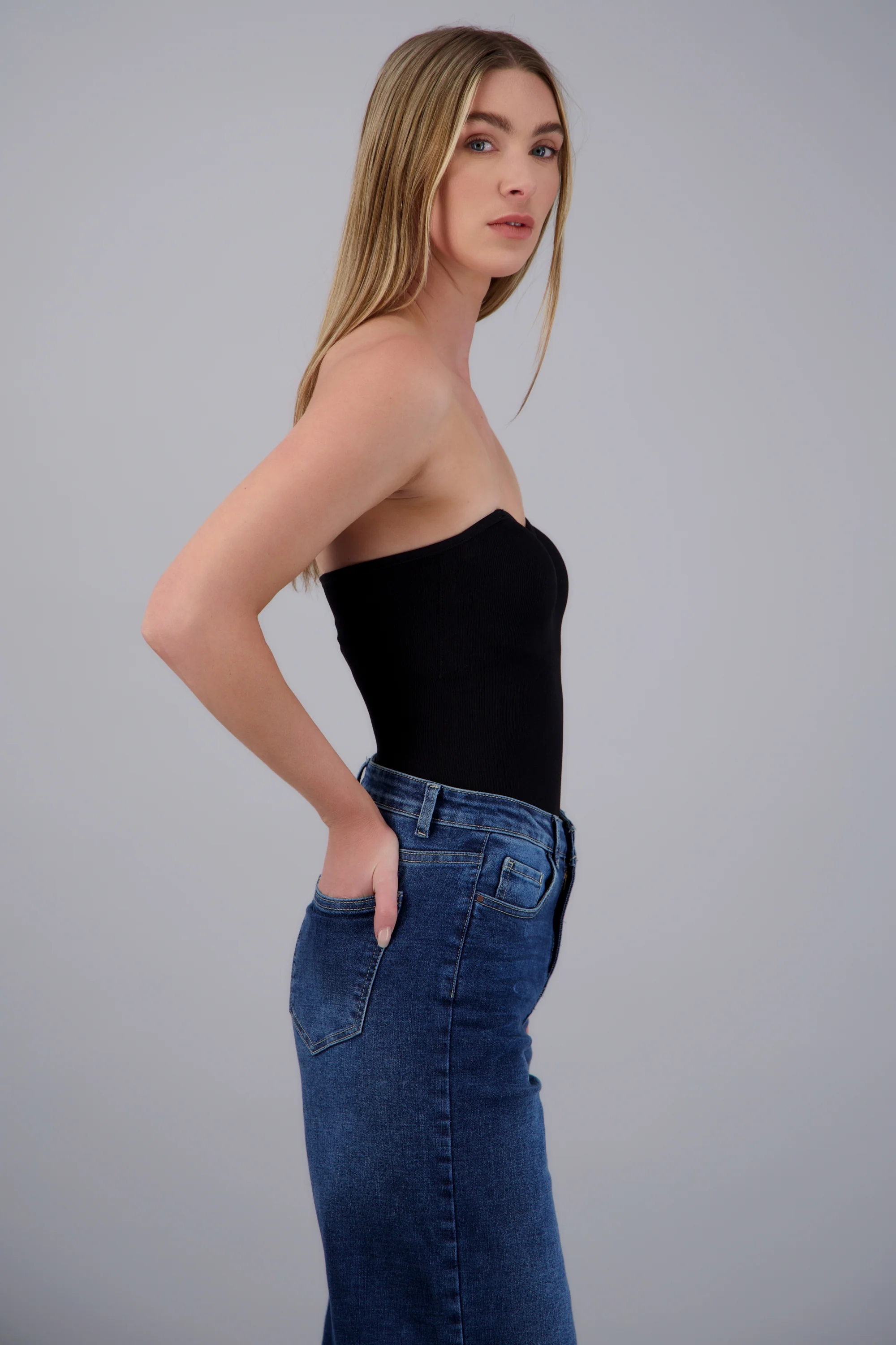 Bodysuit rib escote corazon - Image 2