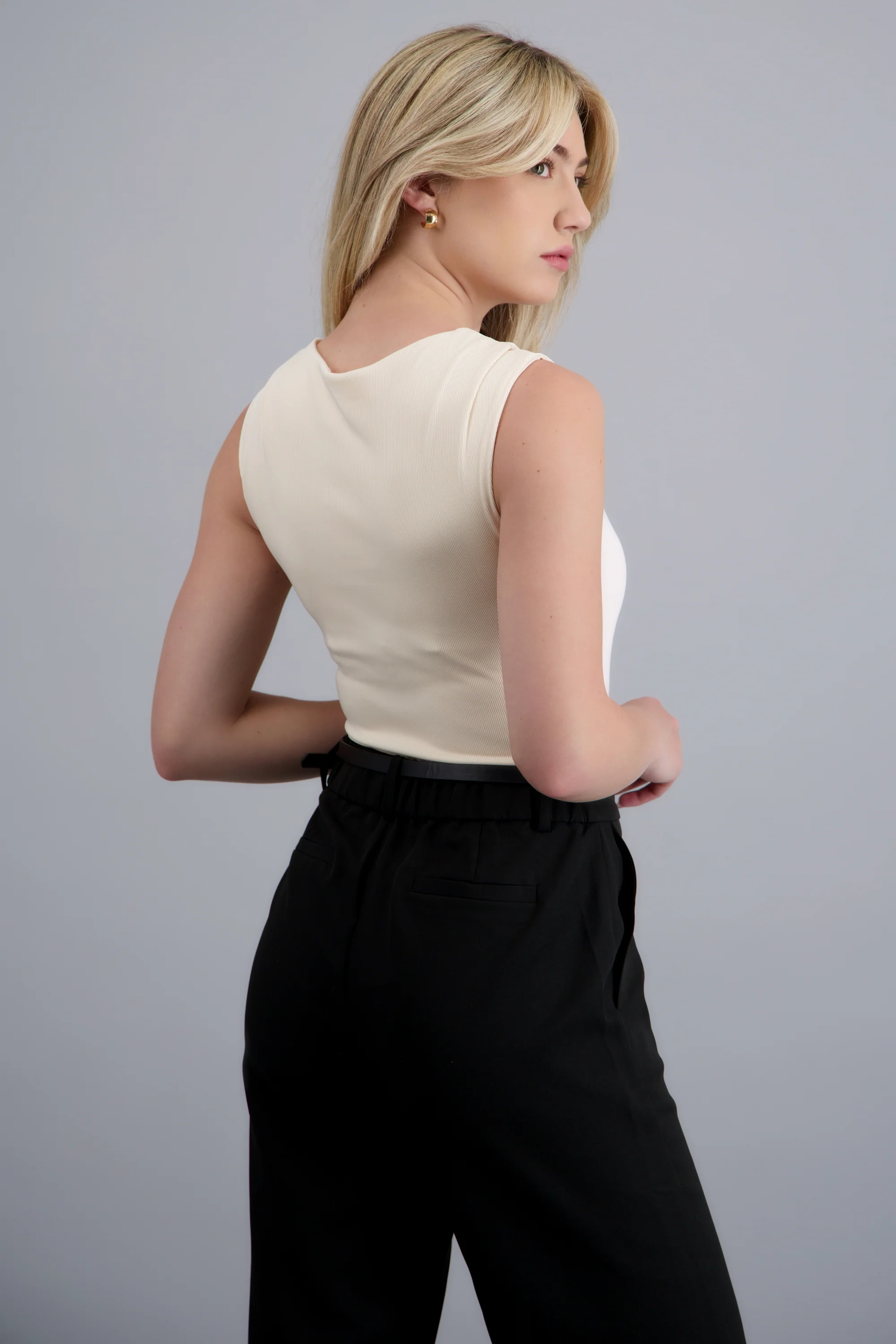 Bodysuit rib escote cuadrado - Image 3