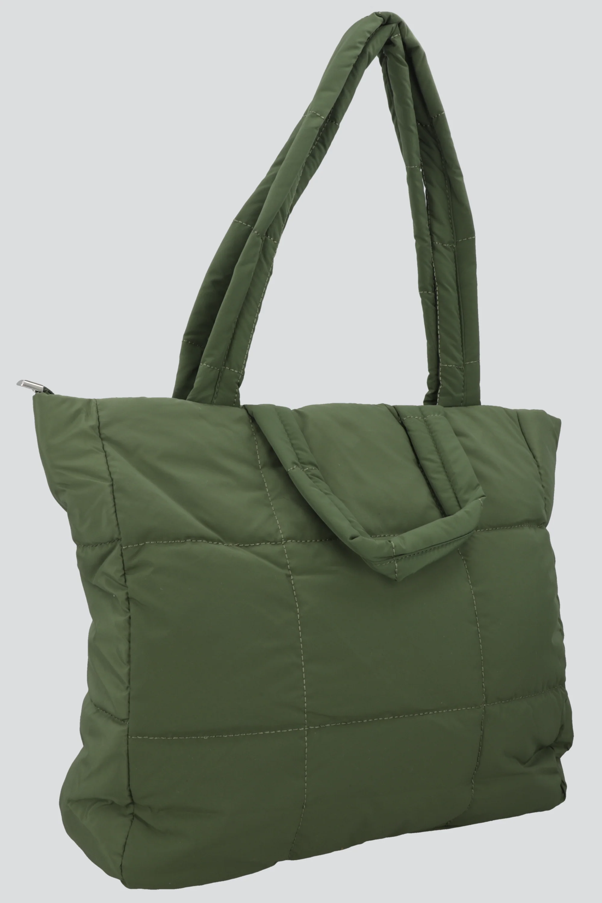 Bolsa mega tote nylon capitonada - Image 2