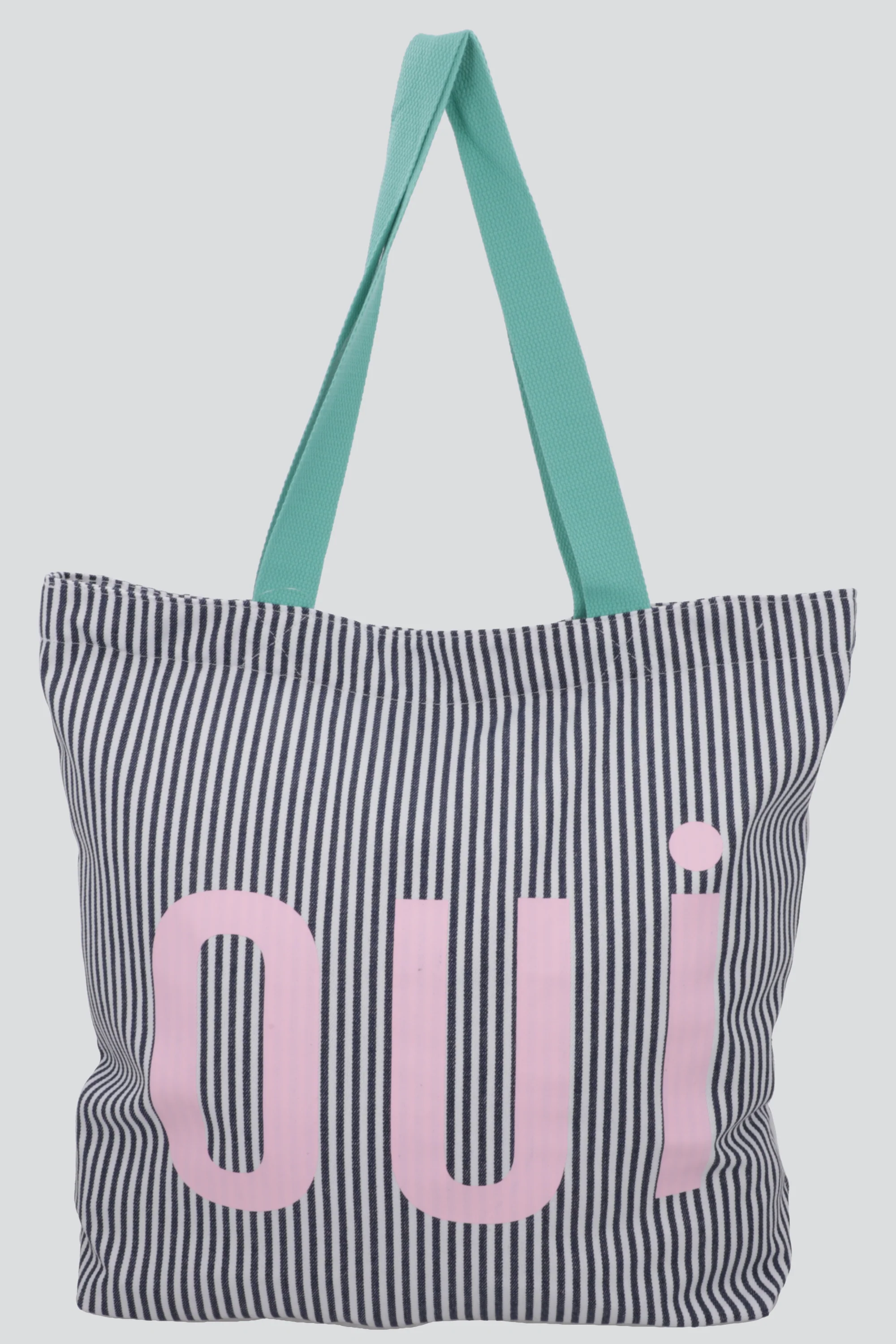 Bolsa tote rayas print