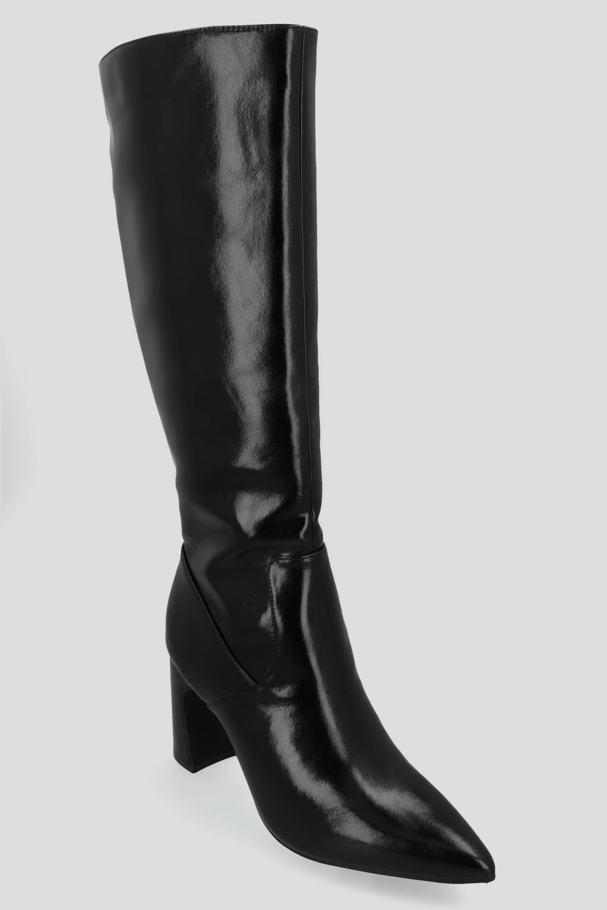 Bota alta pointy tacon grueso - Image 5