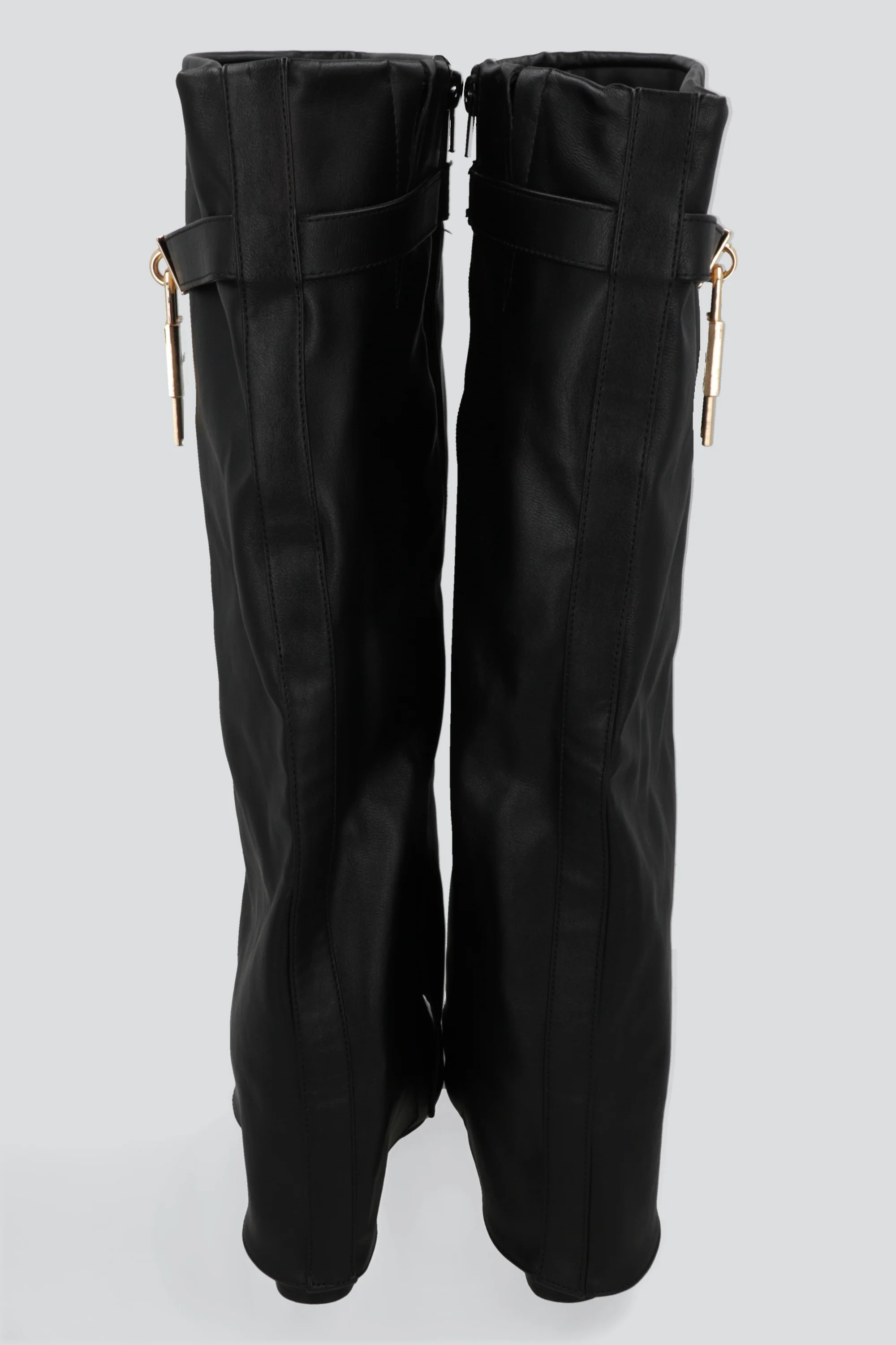 Bota Efecto Piel Funda Candado - Image 5