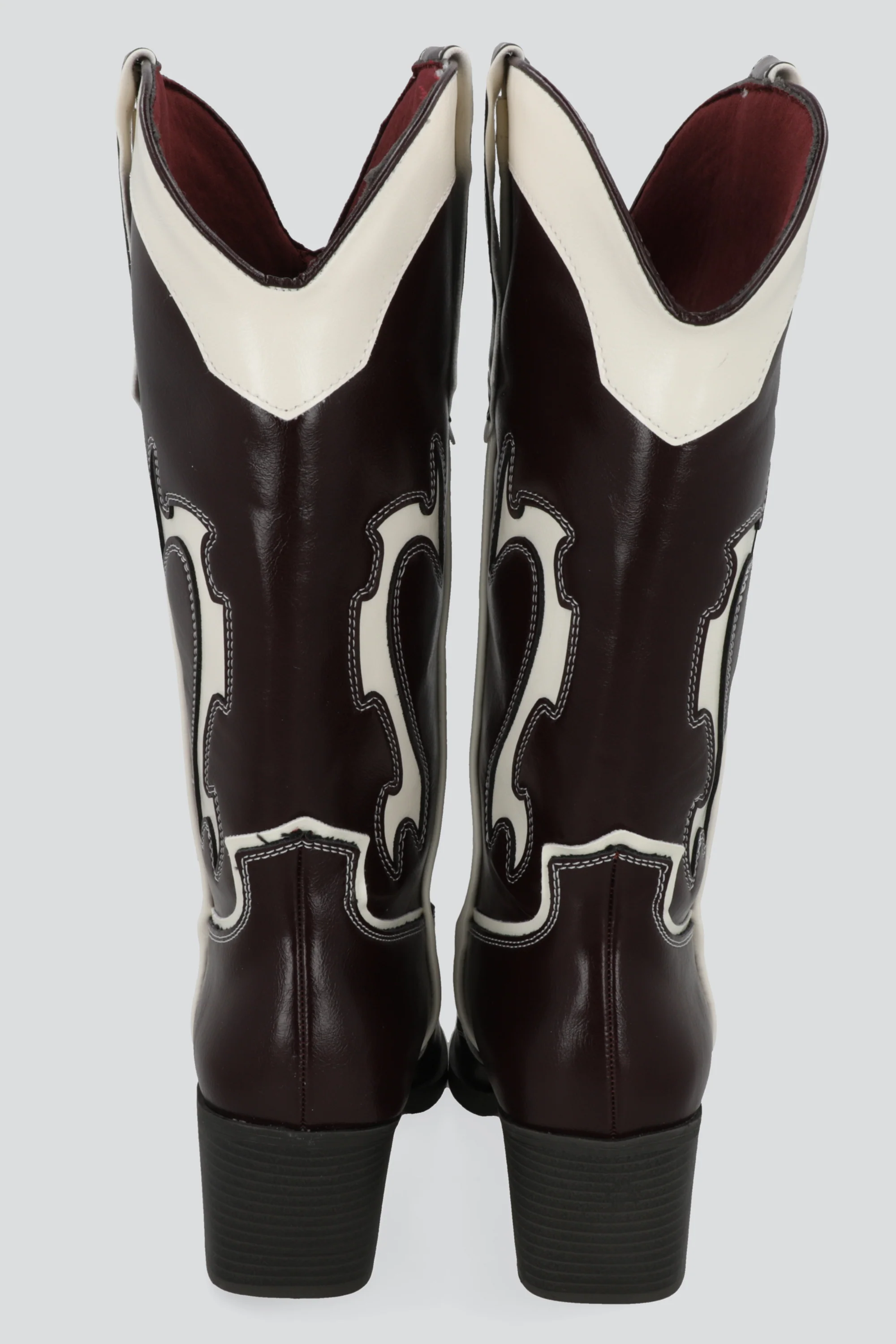 Bota vaquera contrastes bordados - Image 4