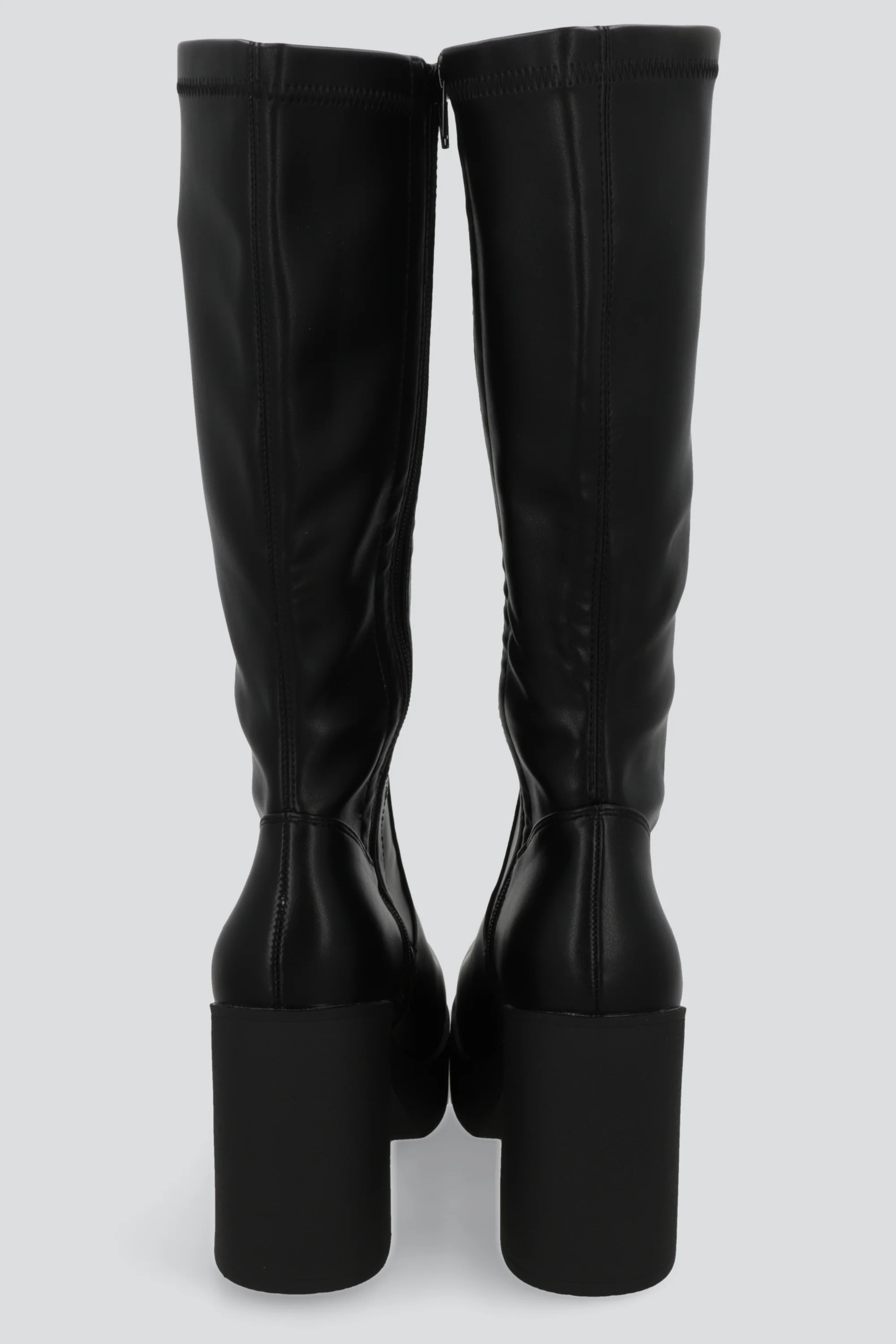 Botas ajustadas tacón ancho - Image 4