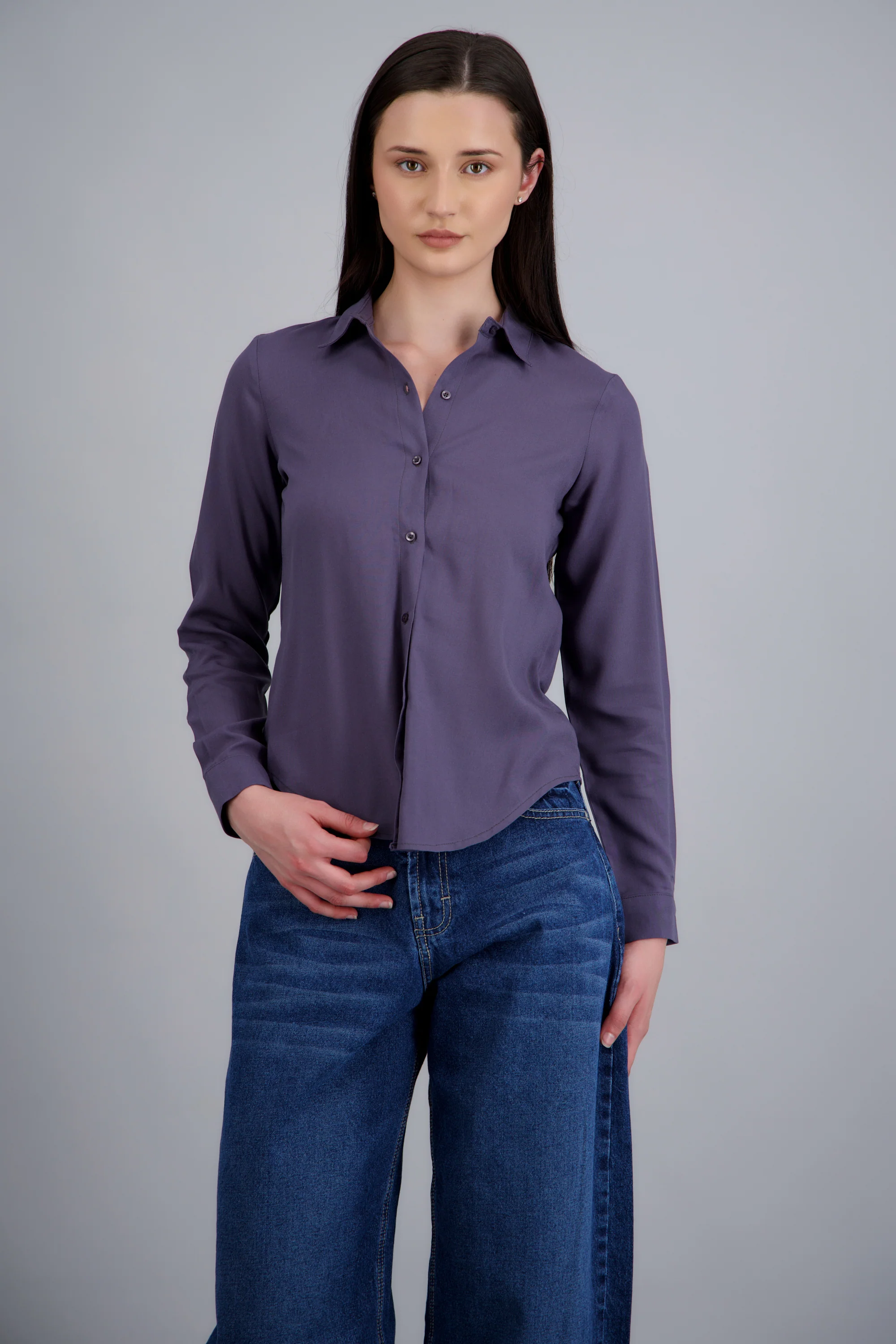 Camisa Manga Larga Lisa - Image 3