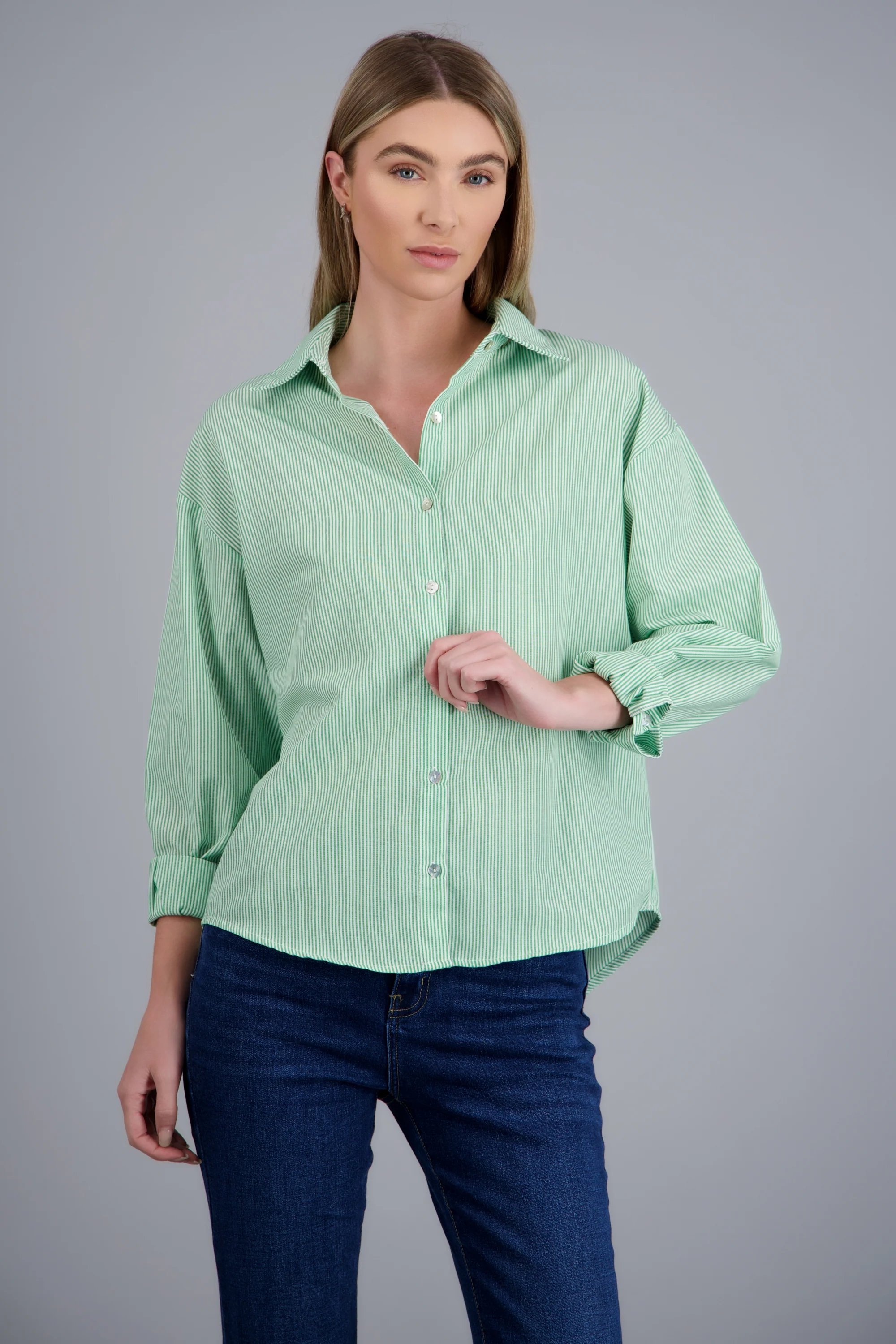 Camisa manga larga oversize
