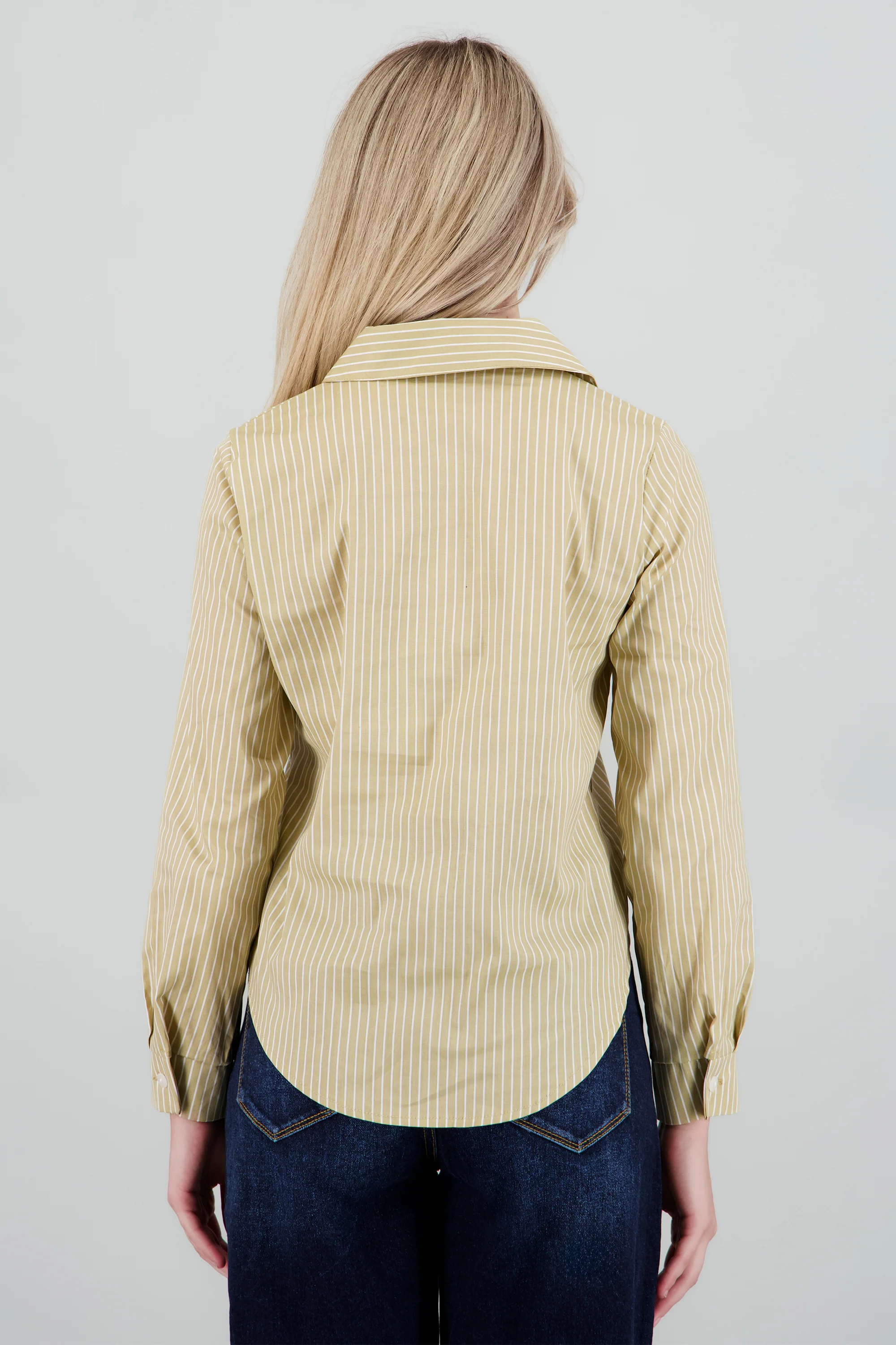 Camisa slim manga larga rayas - Image 4