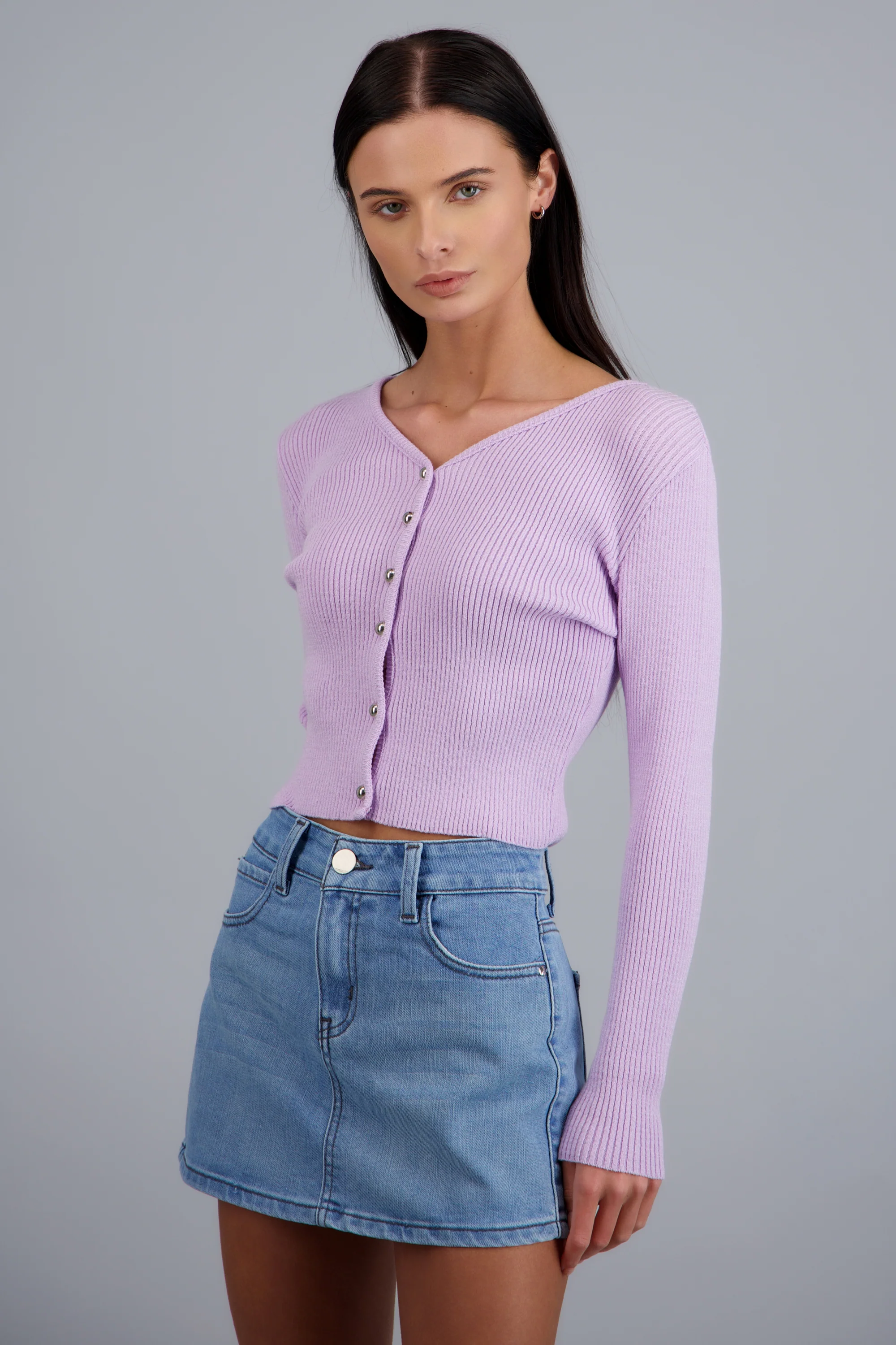 Cardigan ligero detalle botones