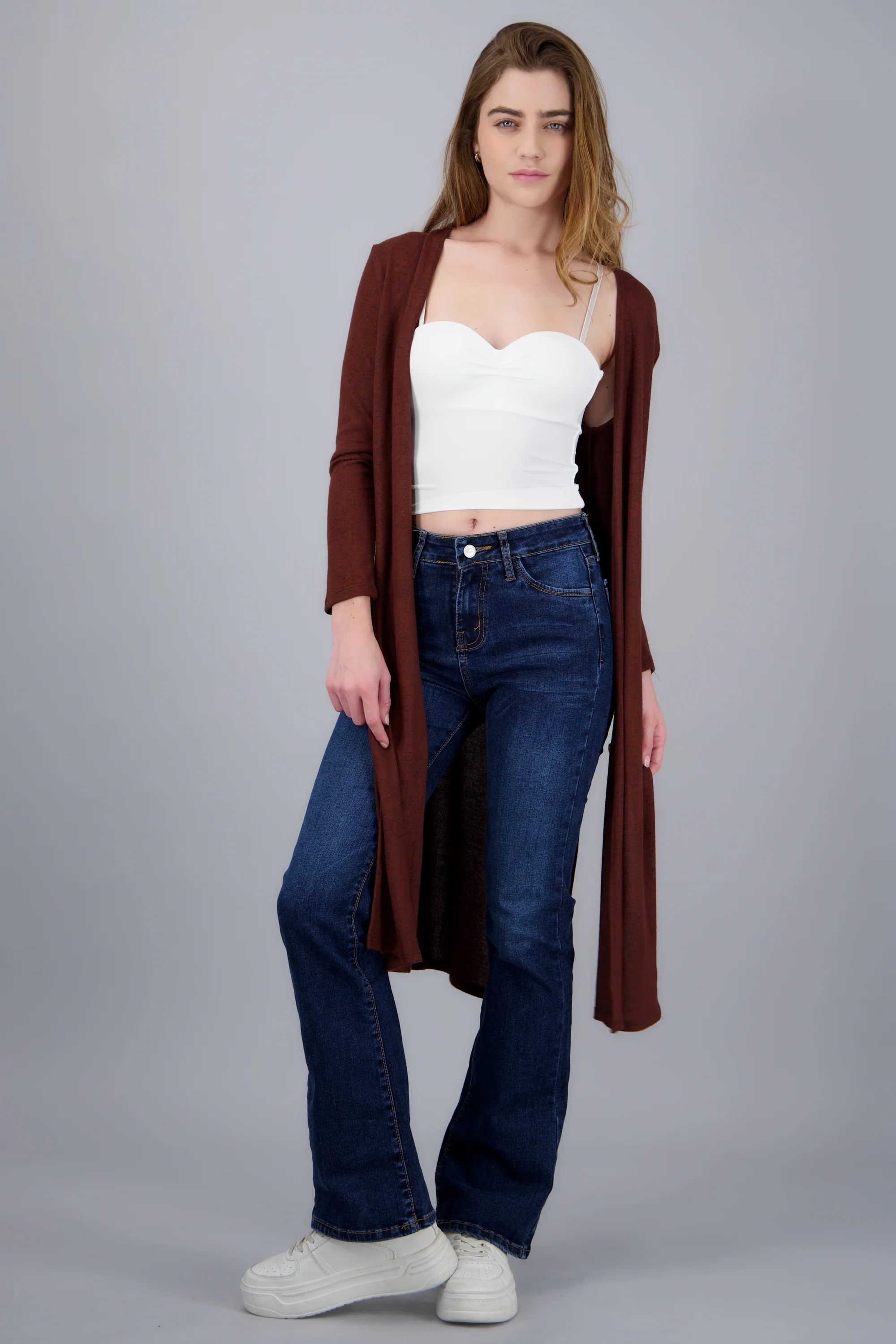 Cardigan ligero largo