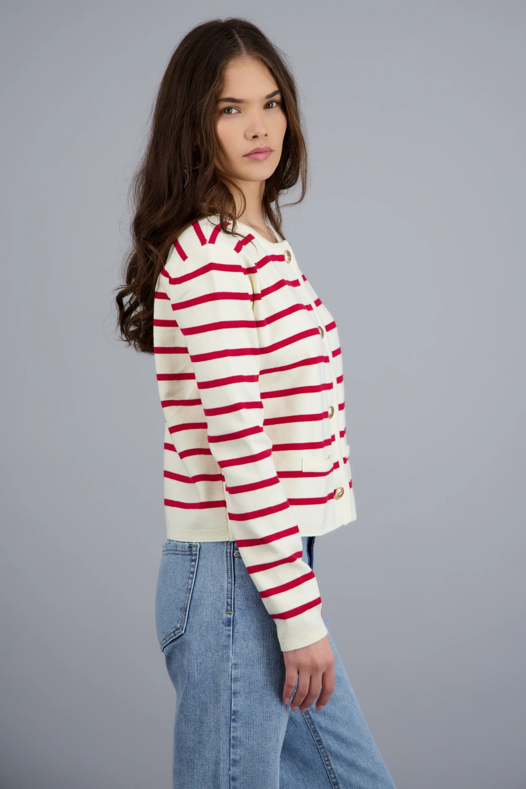 Cardigan rayas - Image 3