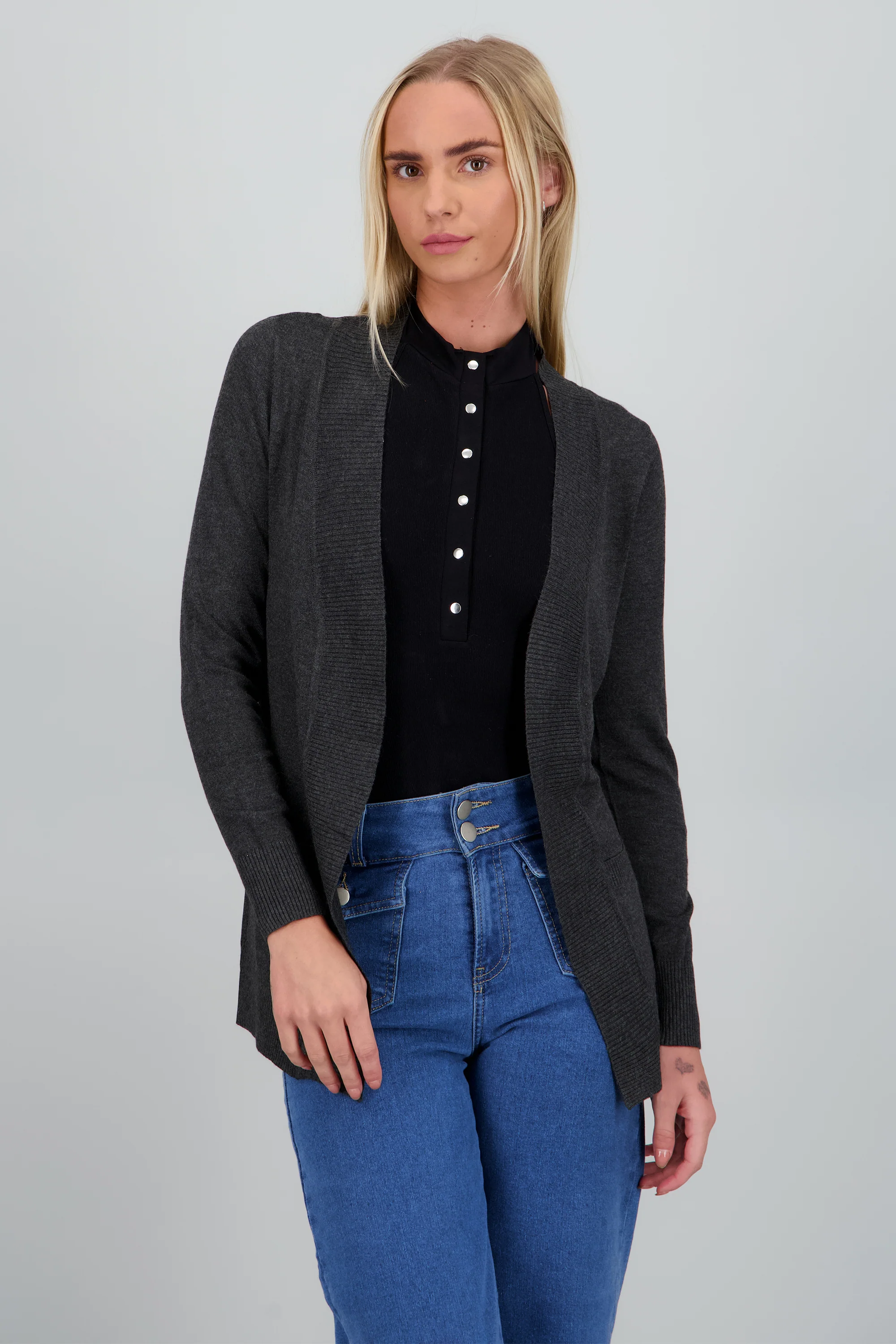 cardigan tejido ligero basico - Image 2