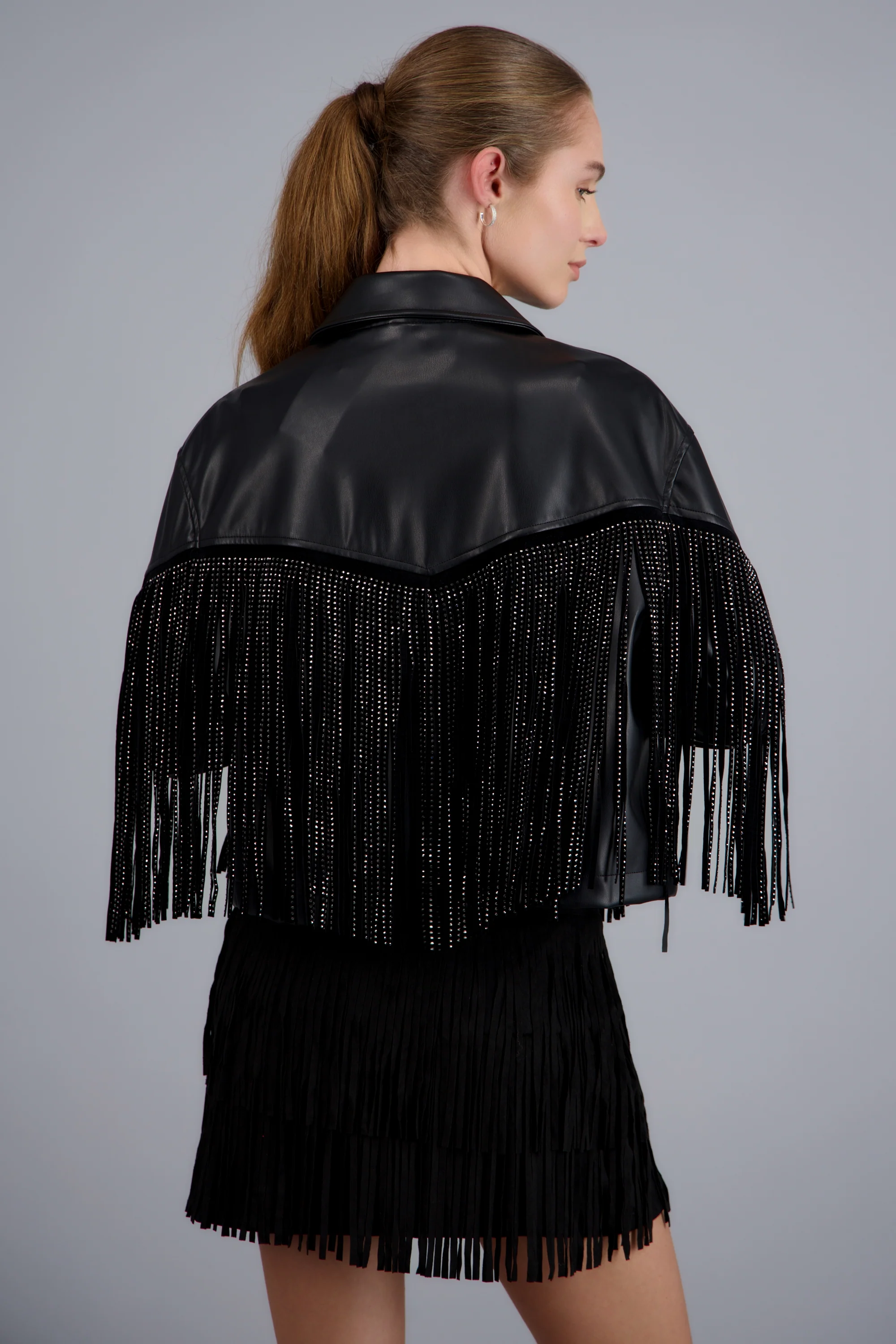 Chamarra Fringe Brillos - Image 5