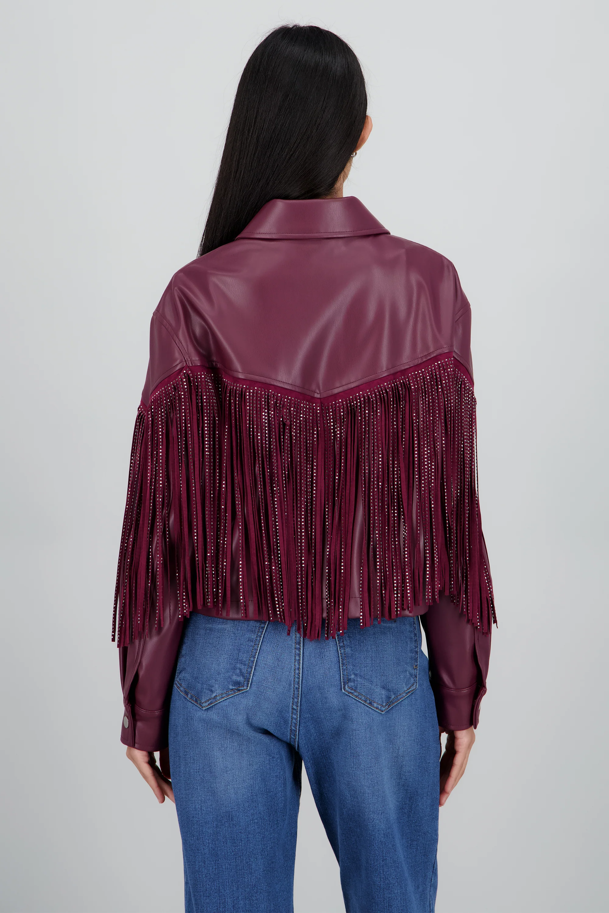 Chamarra Fringe Brillos - Image 4