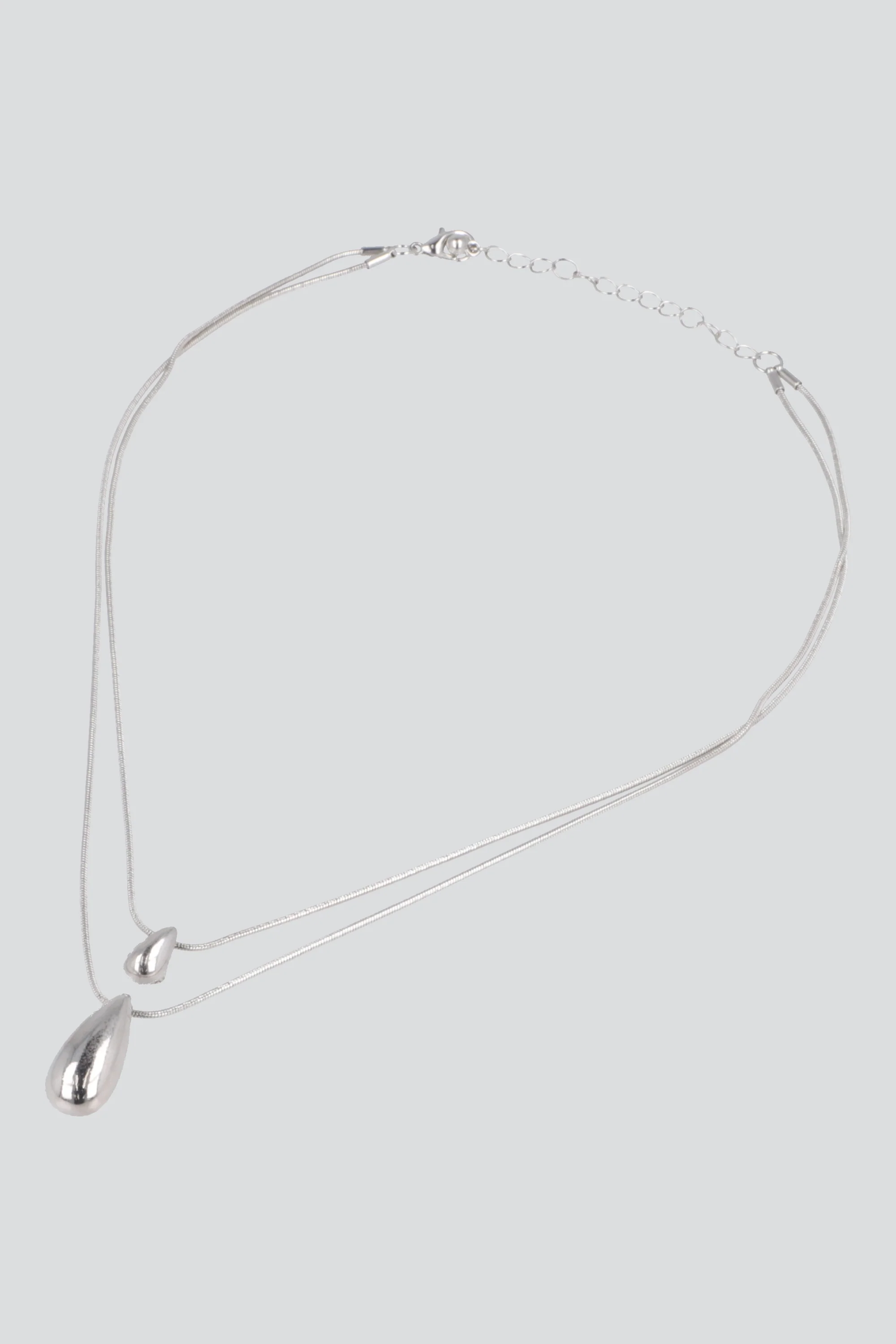 Collar 2 Capas Gota Metal - Image 2