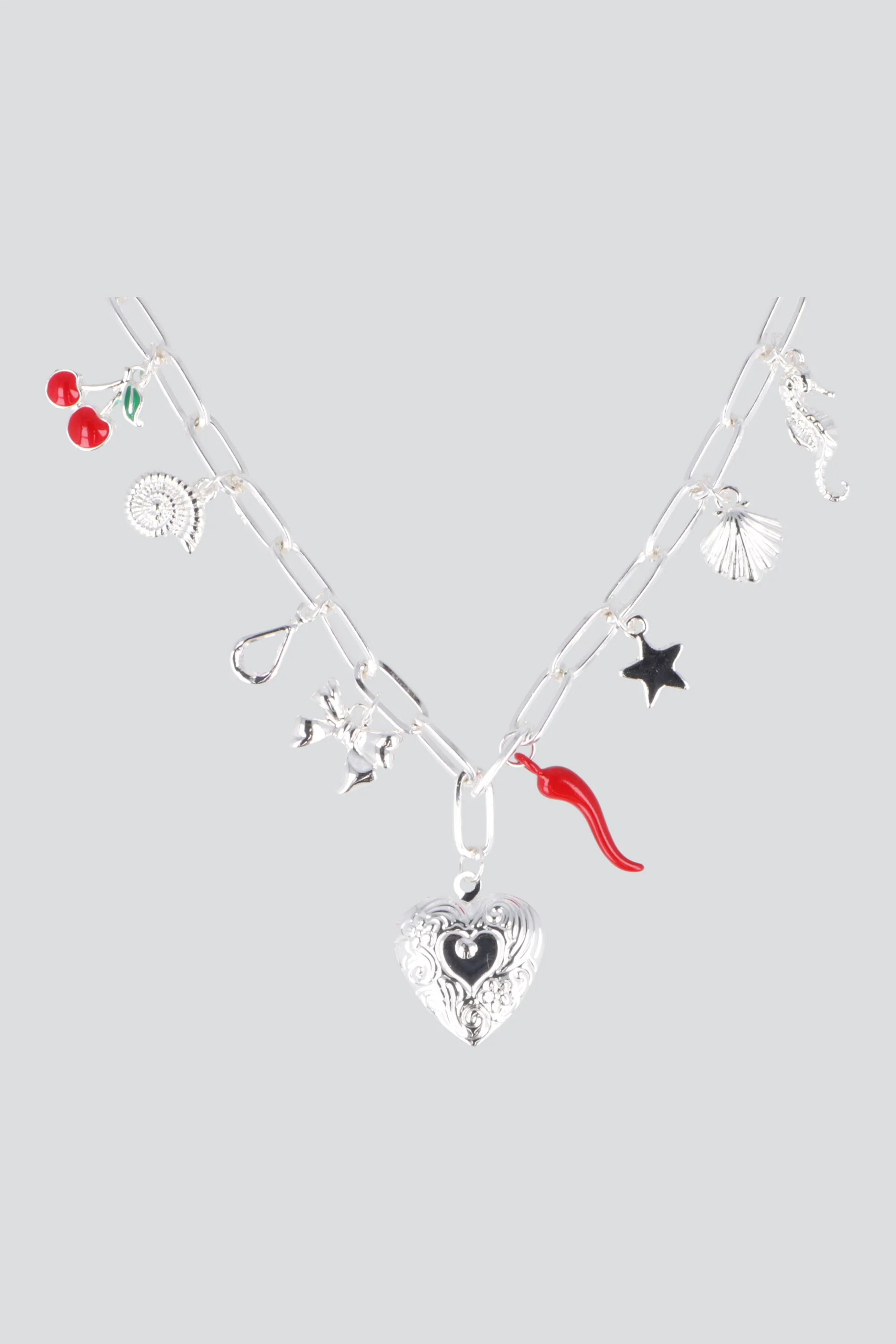 COLLAR CHARMS CORAZON CHILE PQ - Image 2