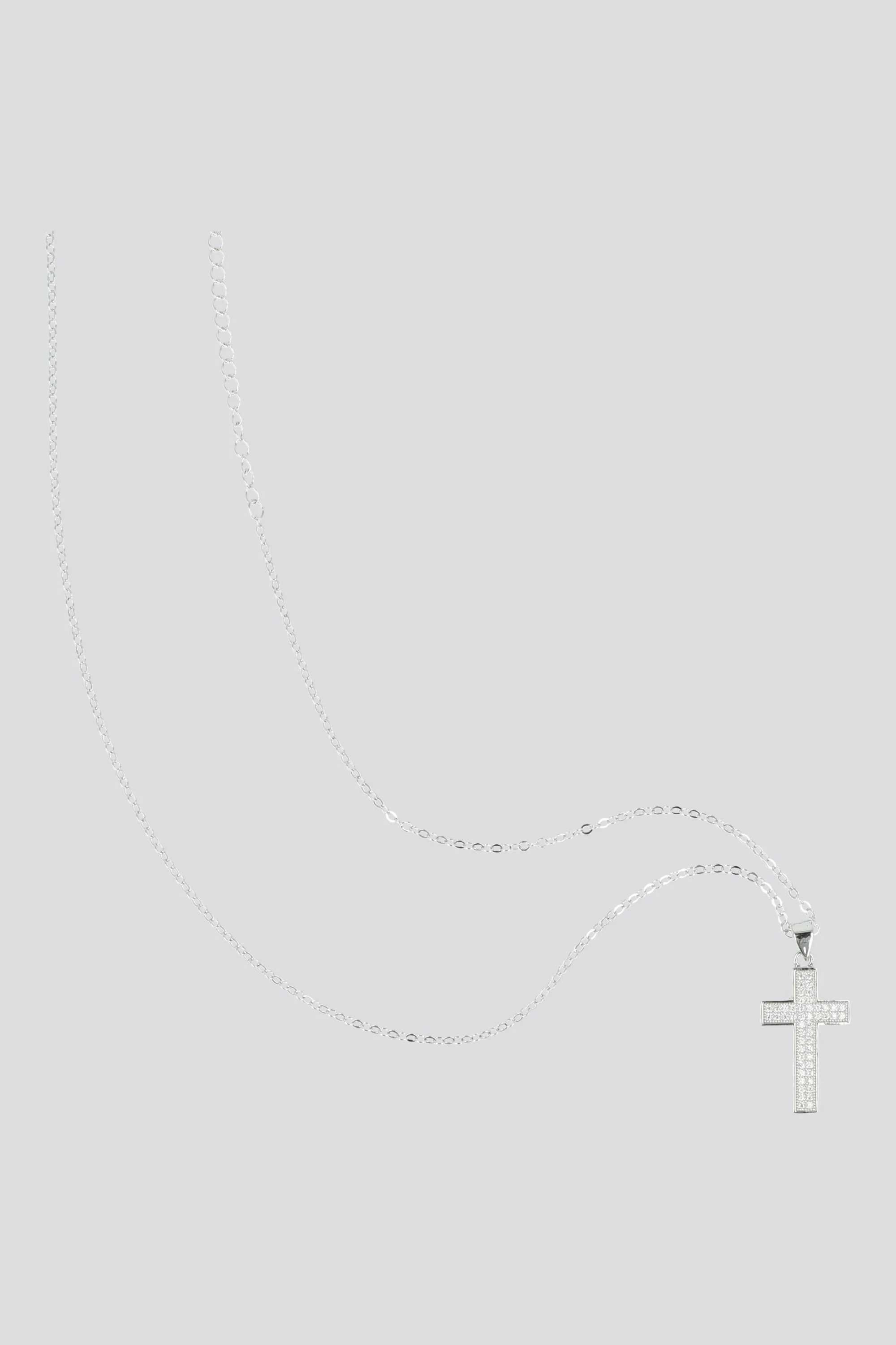 Collar cruz brillos - Image 2