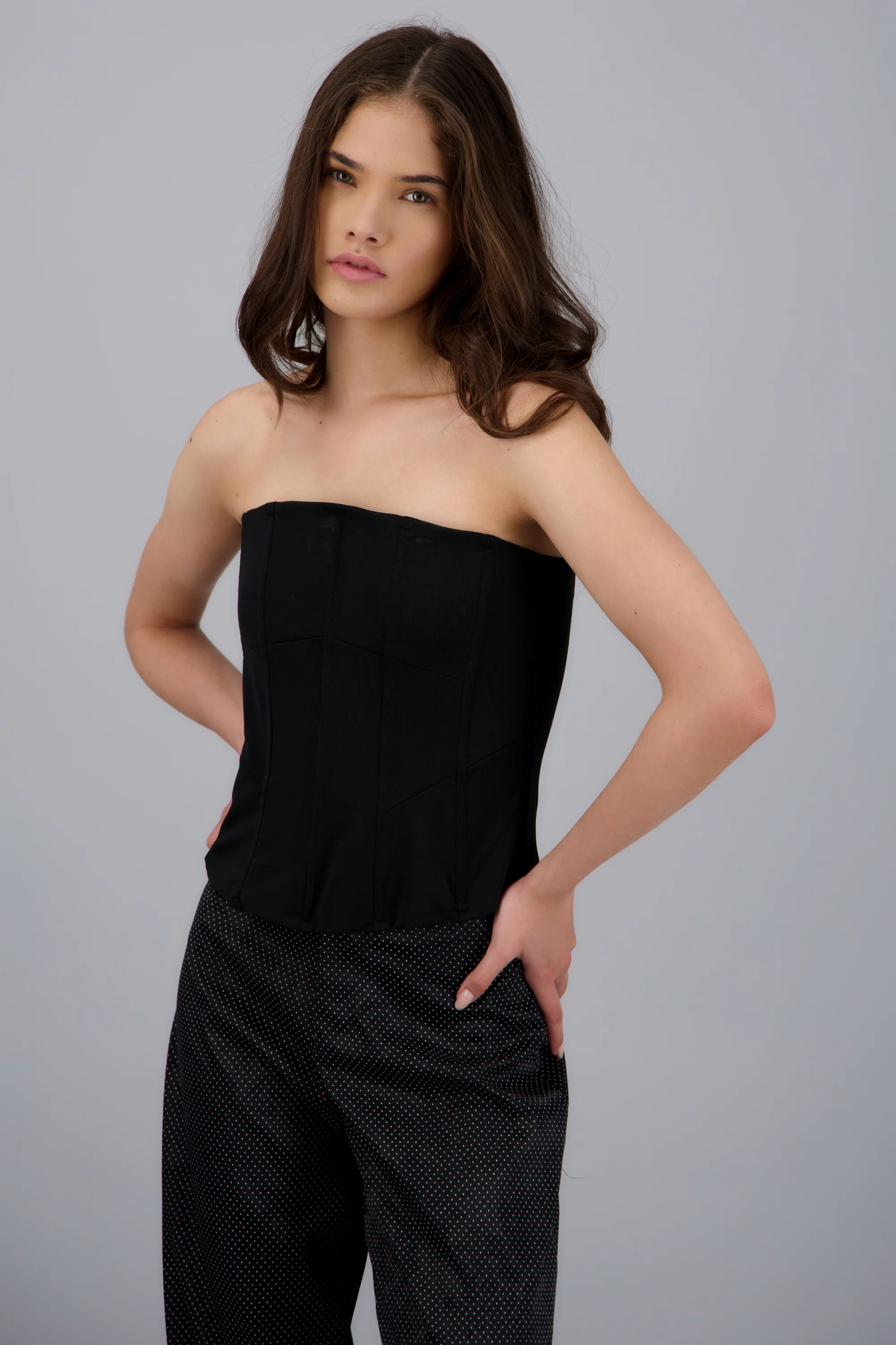 Corset strapless liso