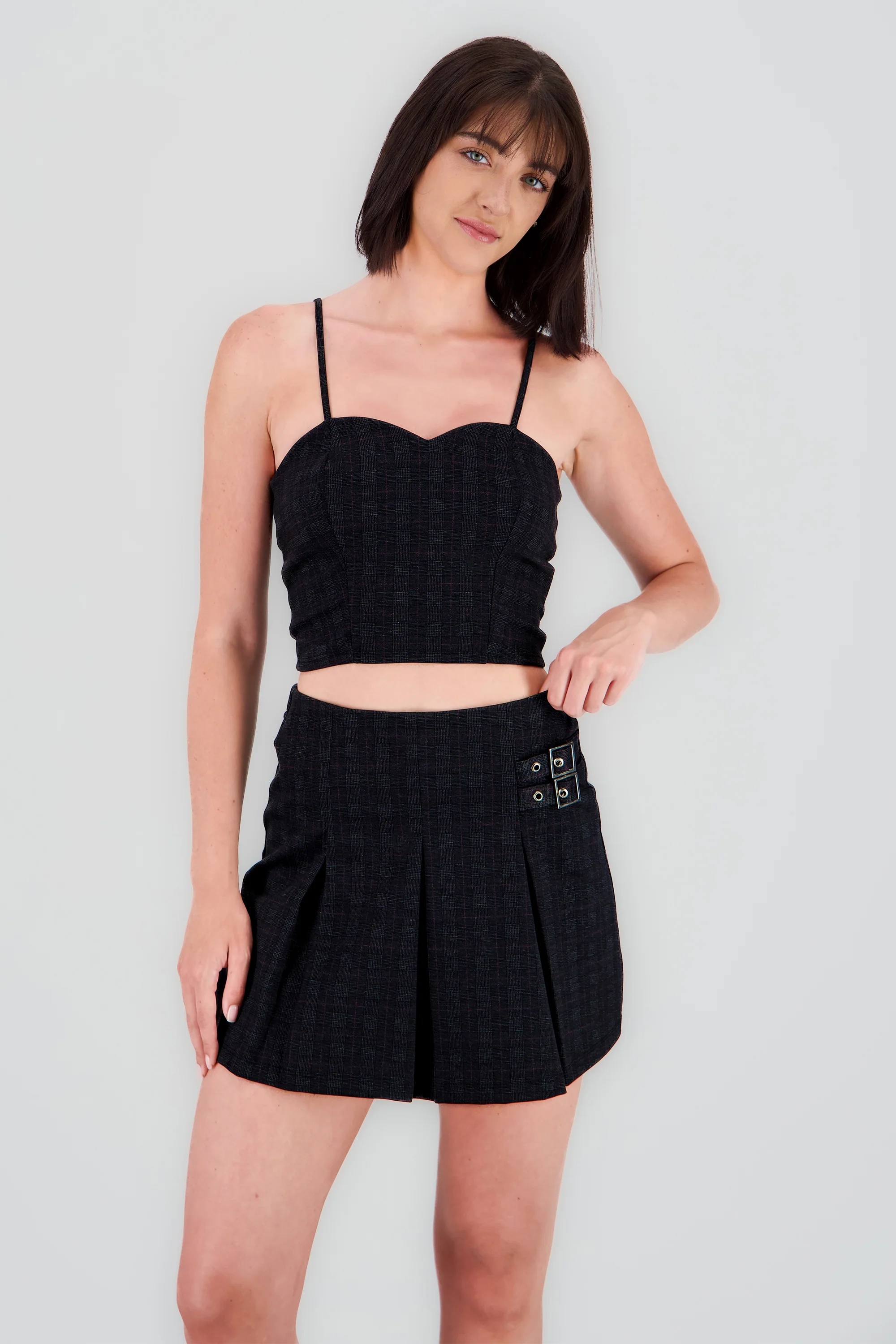 Crop top escote corazcon tirantes