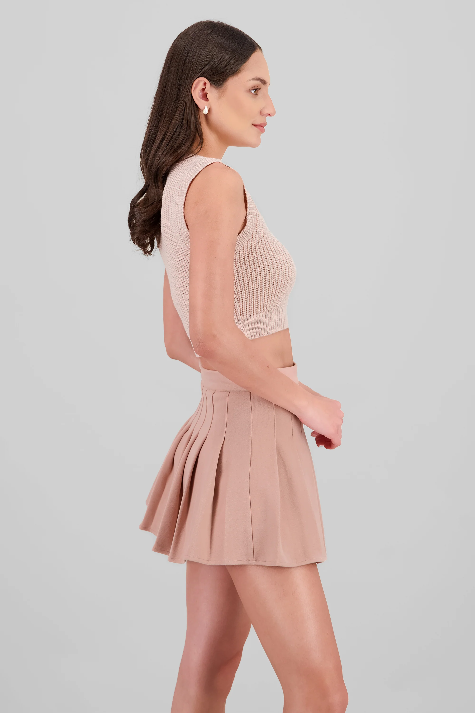Crop top tejido de punto - Image 3
