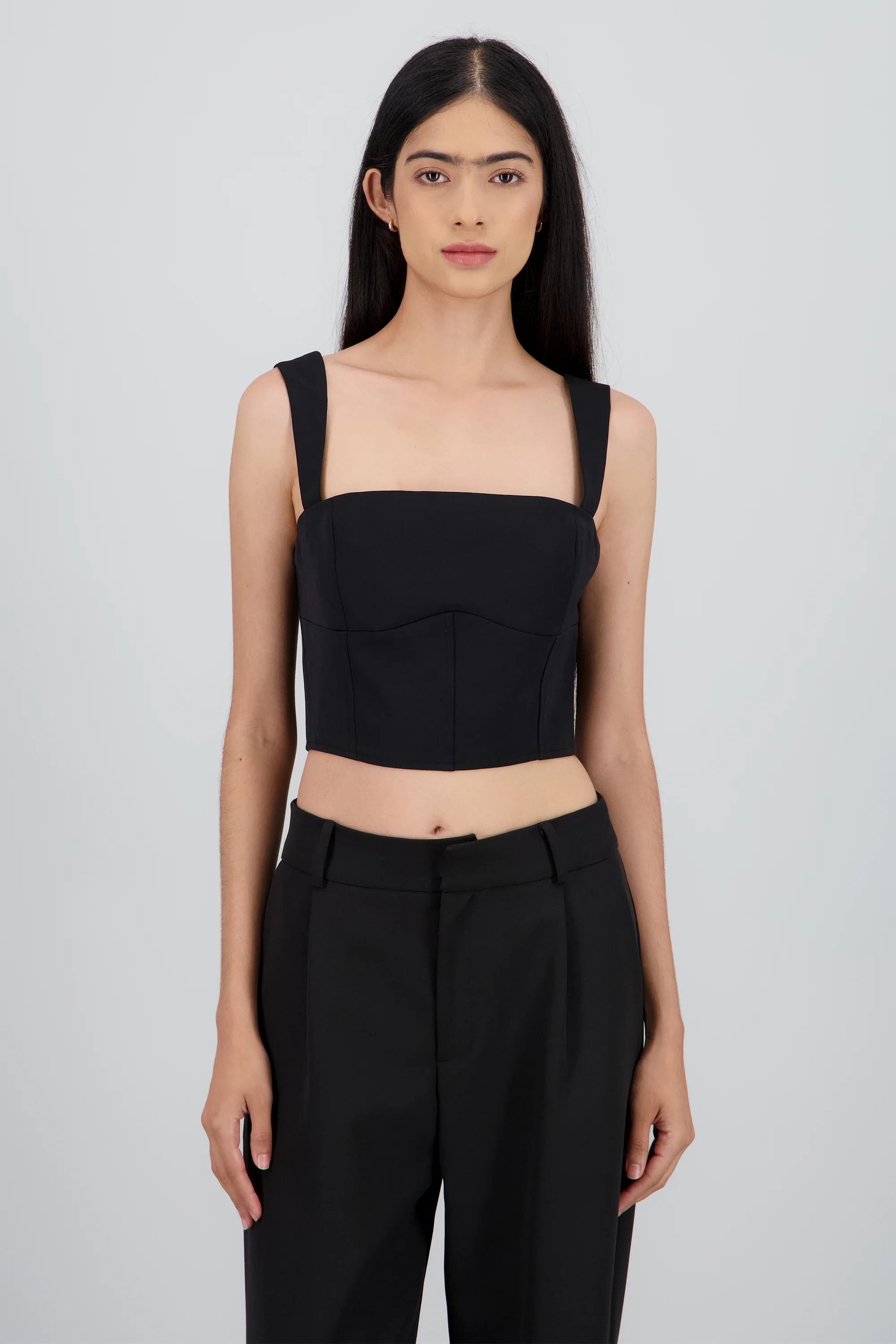 Crop top tirantes