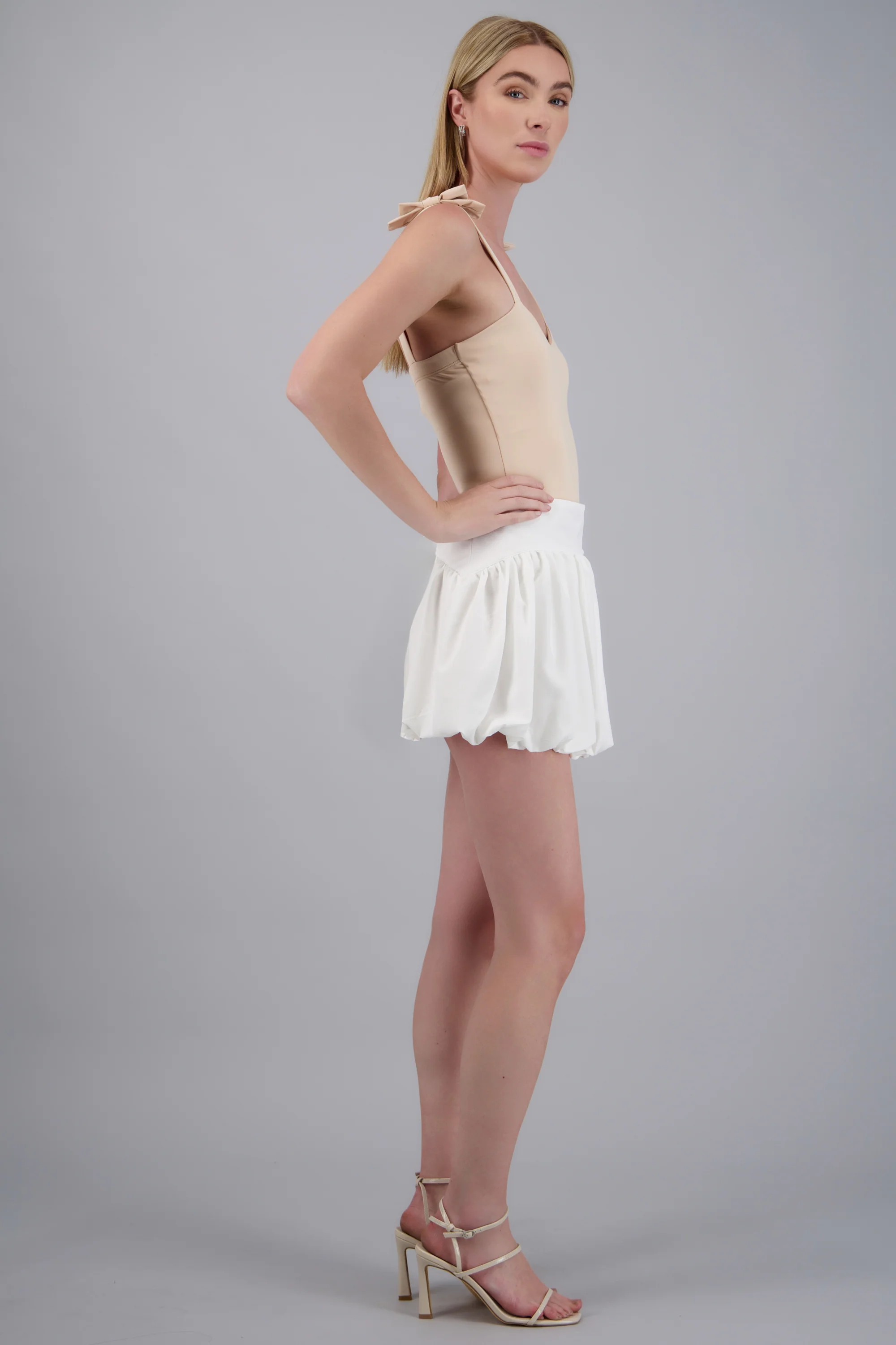 Falda bubble con textura - Image 2
