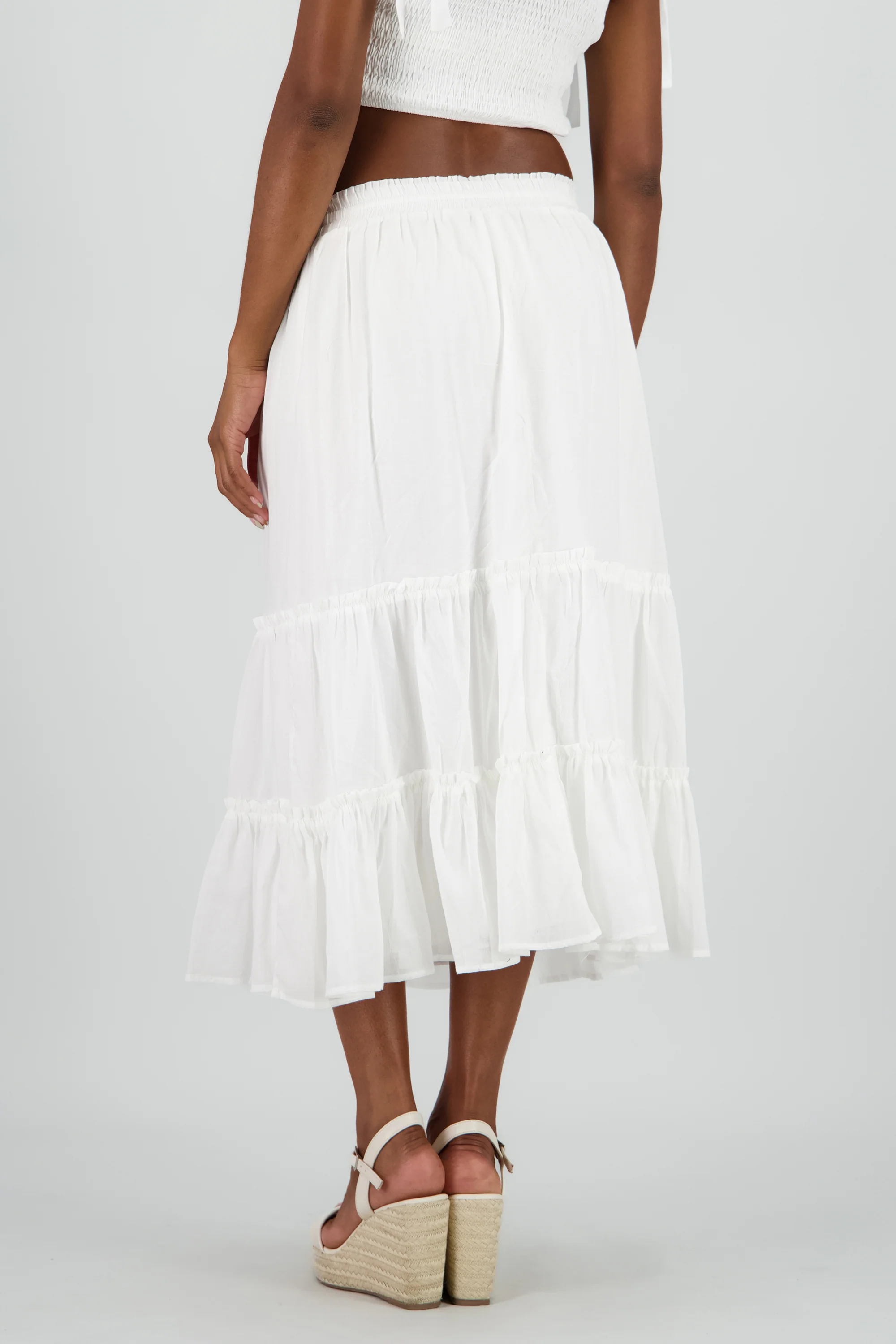 Falda maxi bloques jareta - Image 4