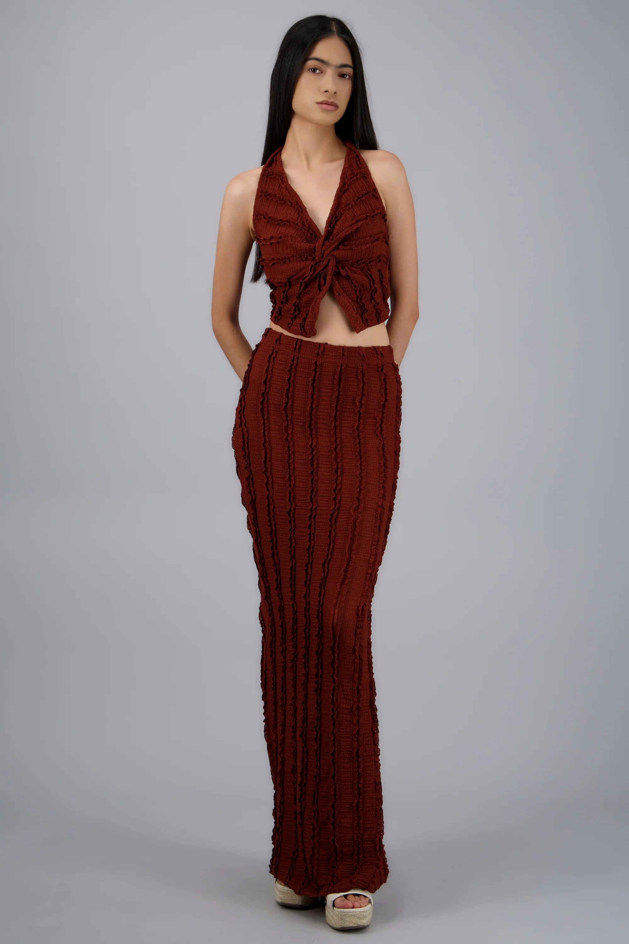 FALDA MAXI DET TEXTURA - Image 3