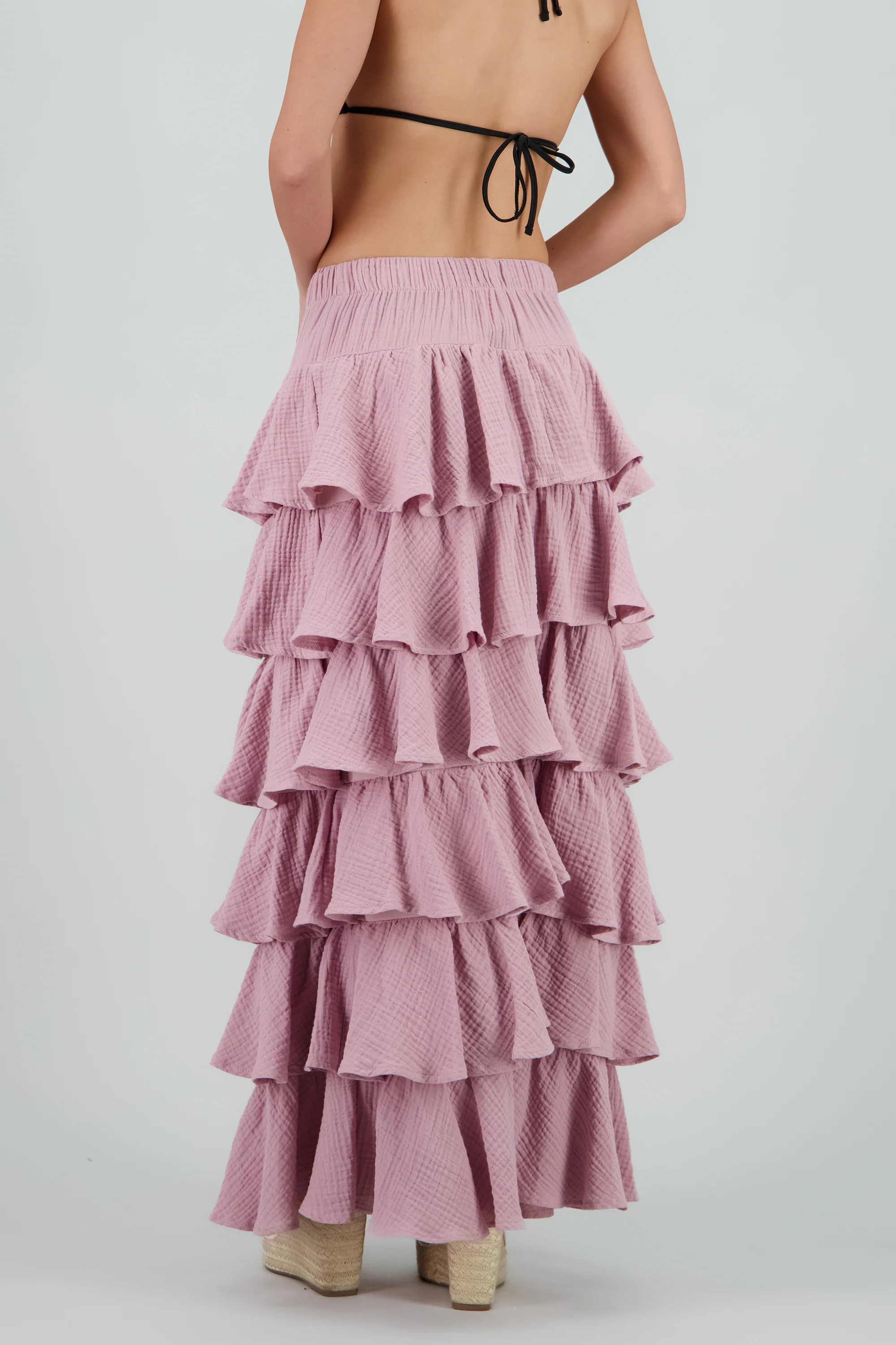 Falda maxi olanes ligera - Image 4