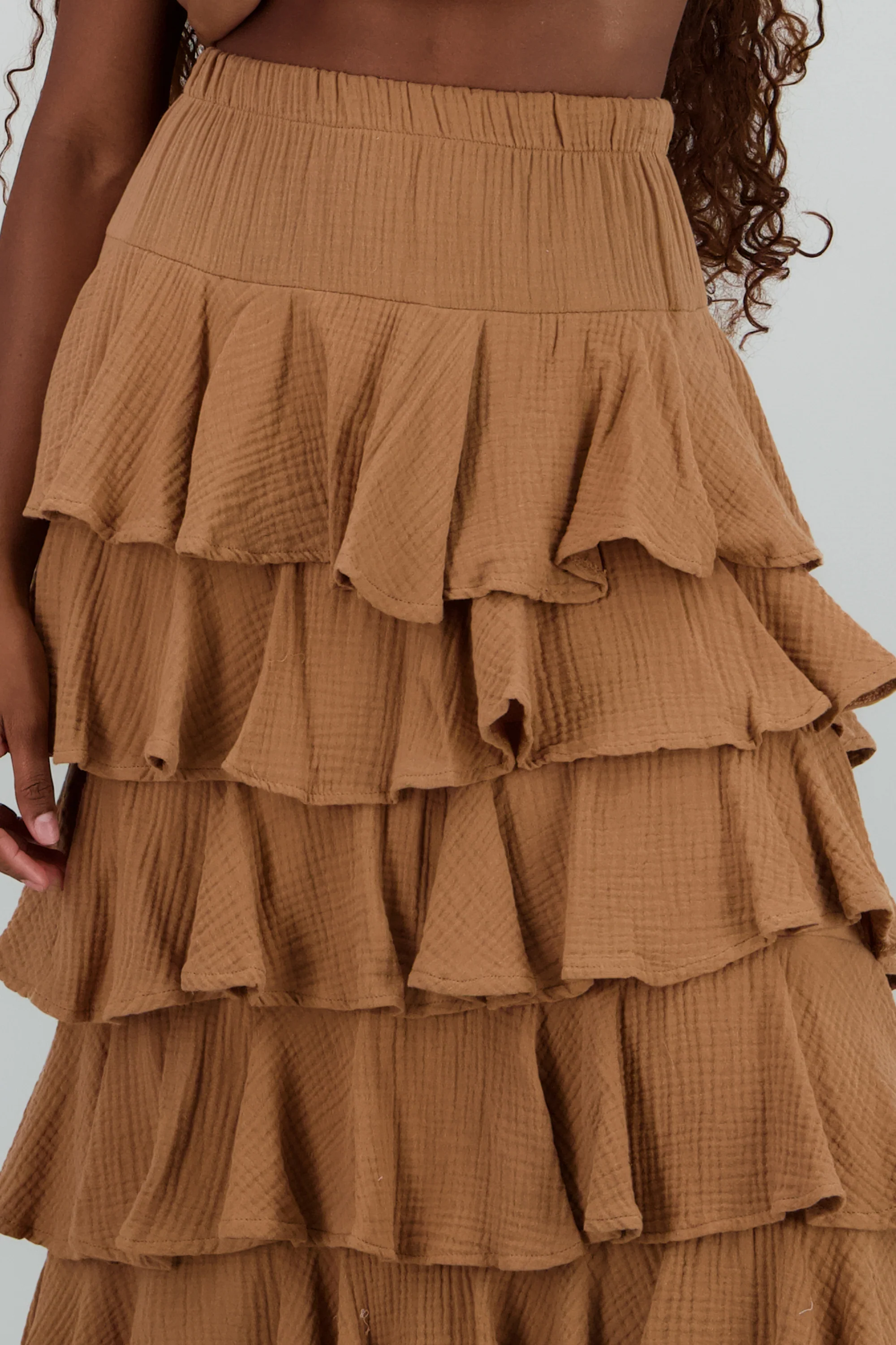 Falda maxi olanes ligera - Image 5