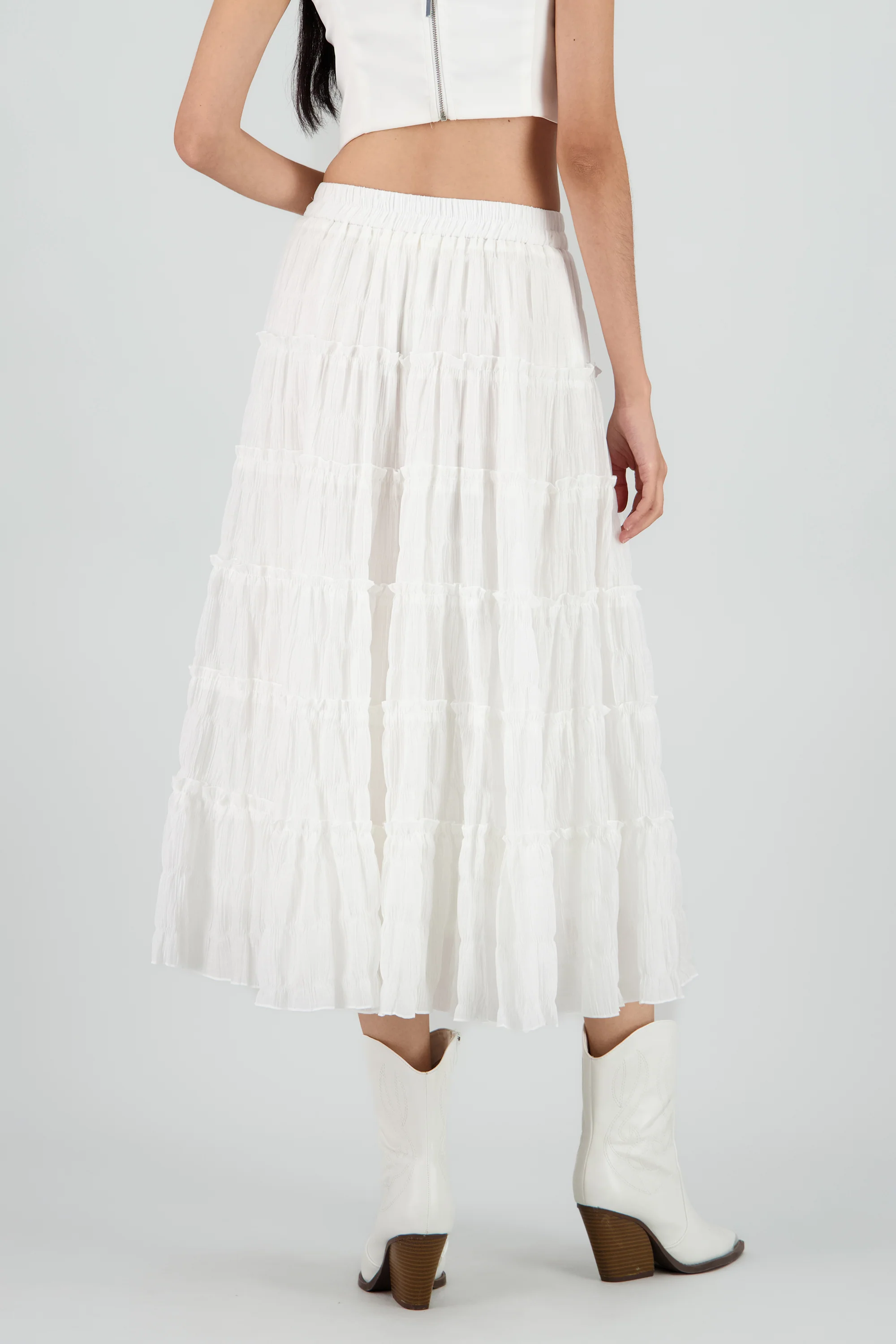 Falda midi capas - Image 4