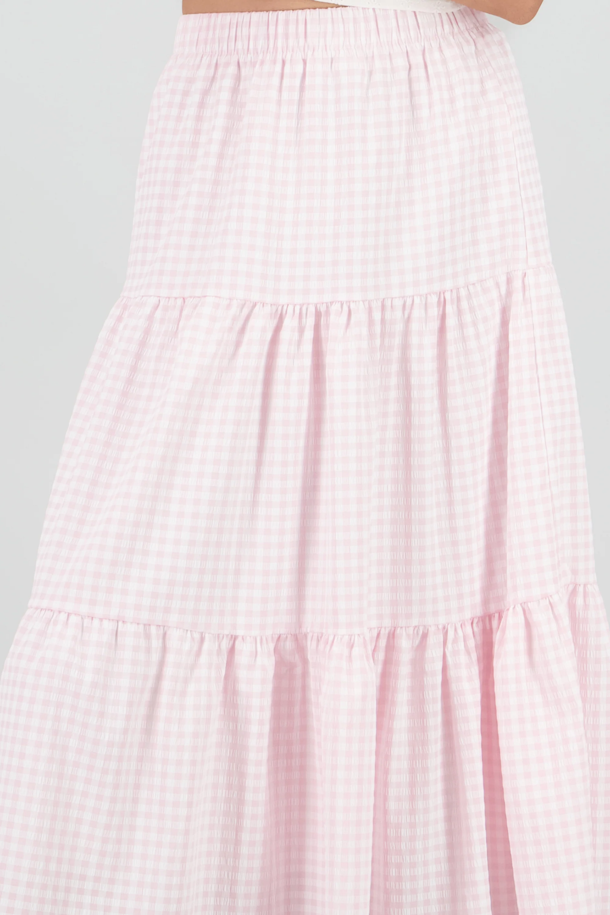 Falda midi cuadros - Image 5