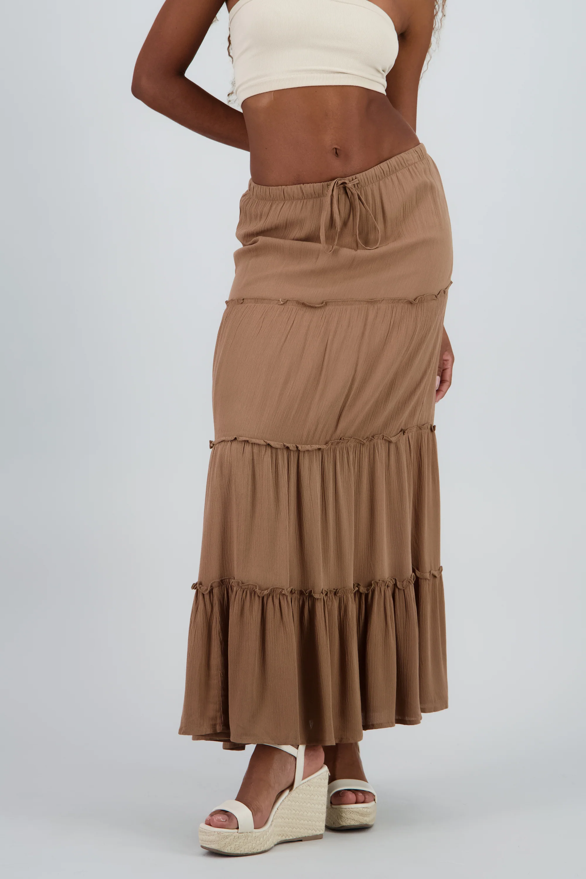 Falda midi fluida - Image 2