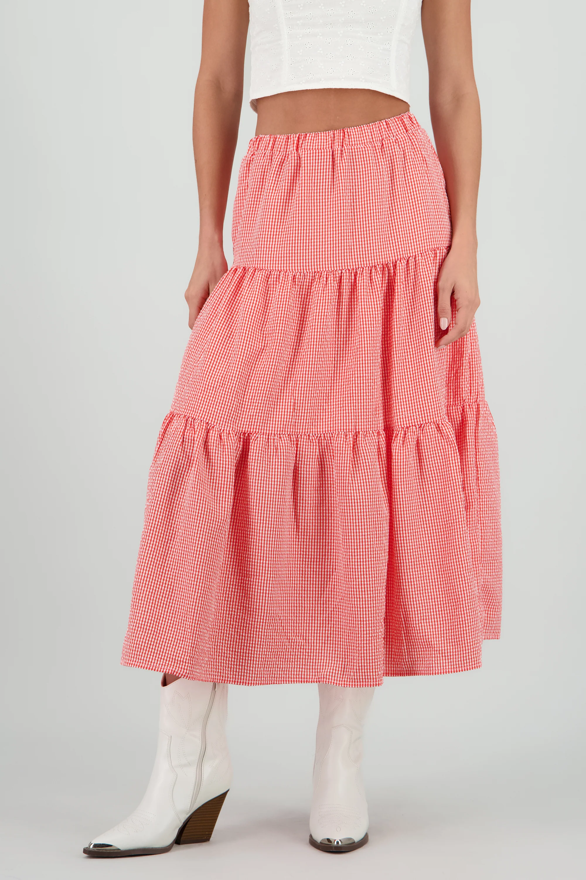 Falda midi resorte olanes - Image 2